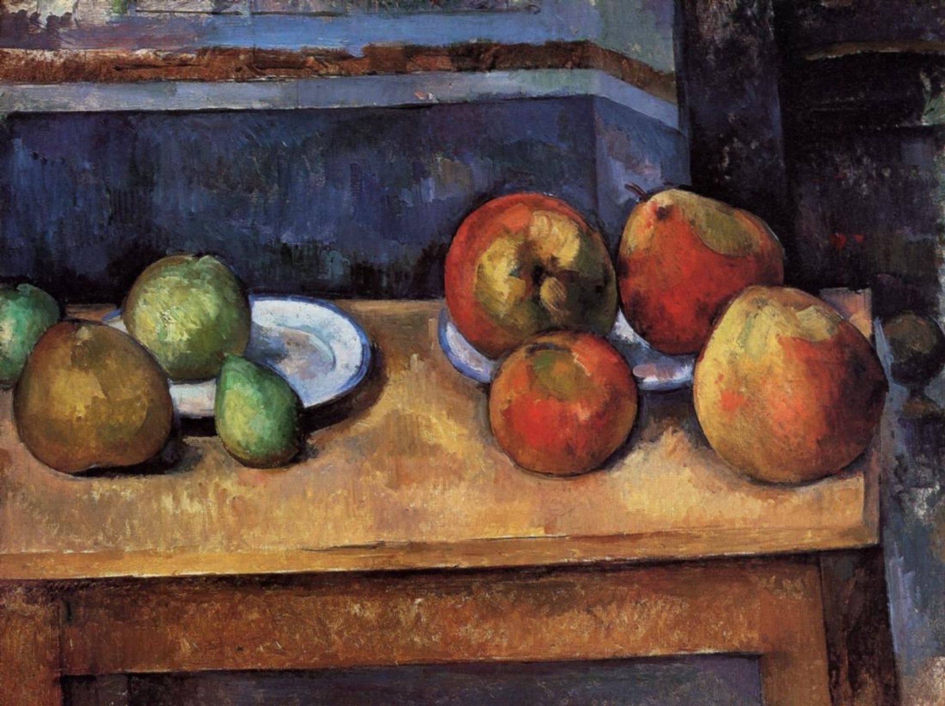 Still Life Apples and Pears by Paul Cézanne