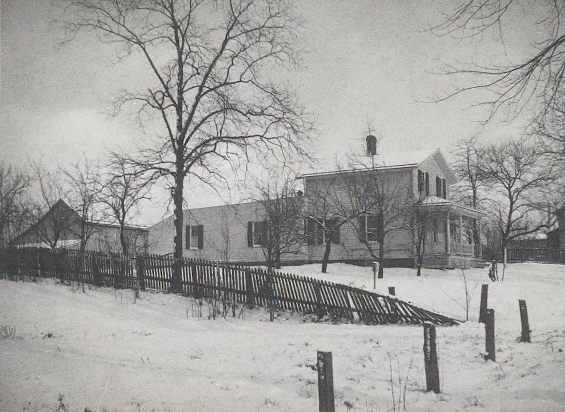 Winter Landscape by George Timmins