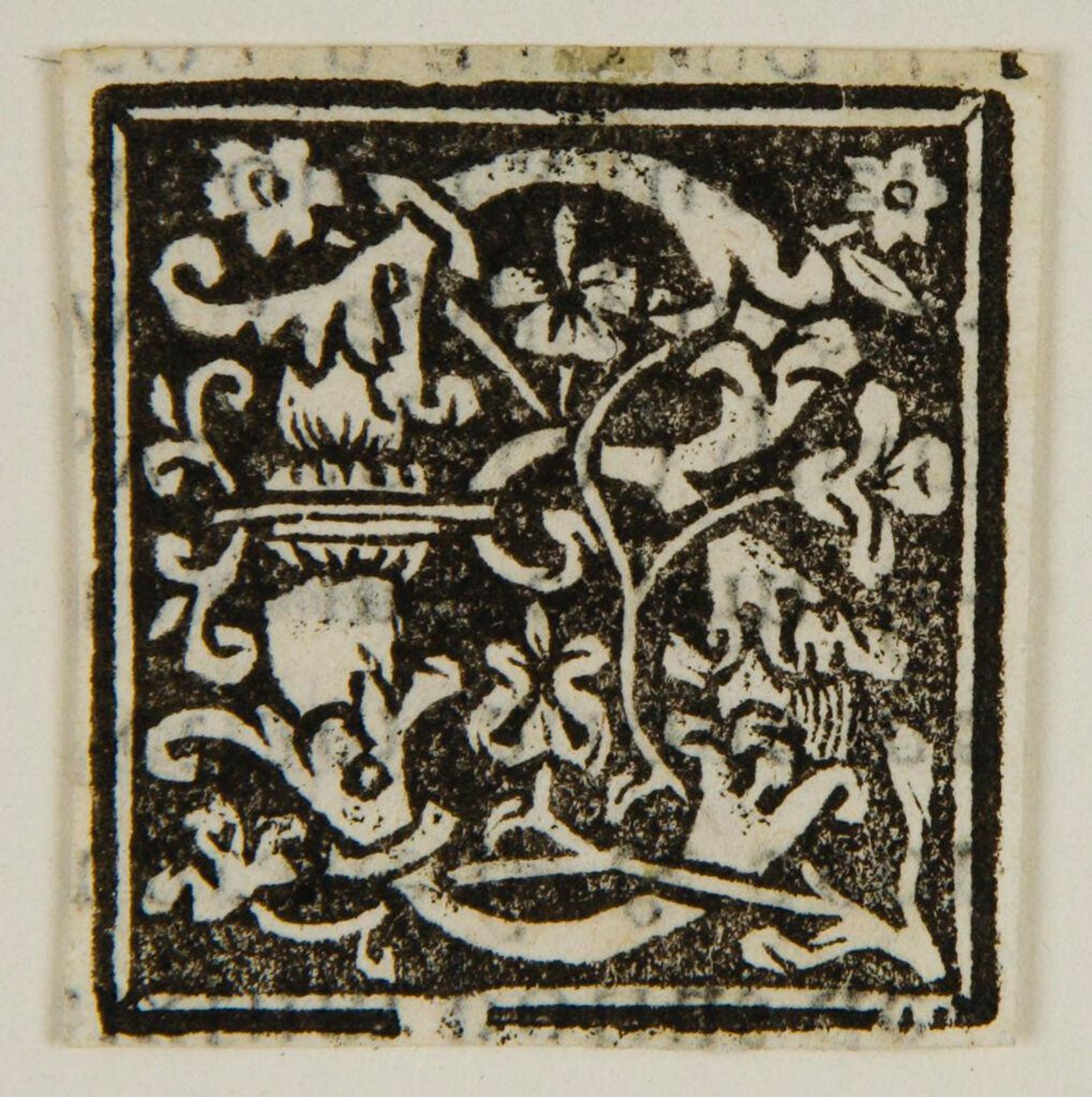 Letter B (?) by Anonymous