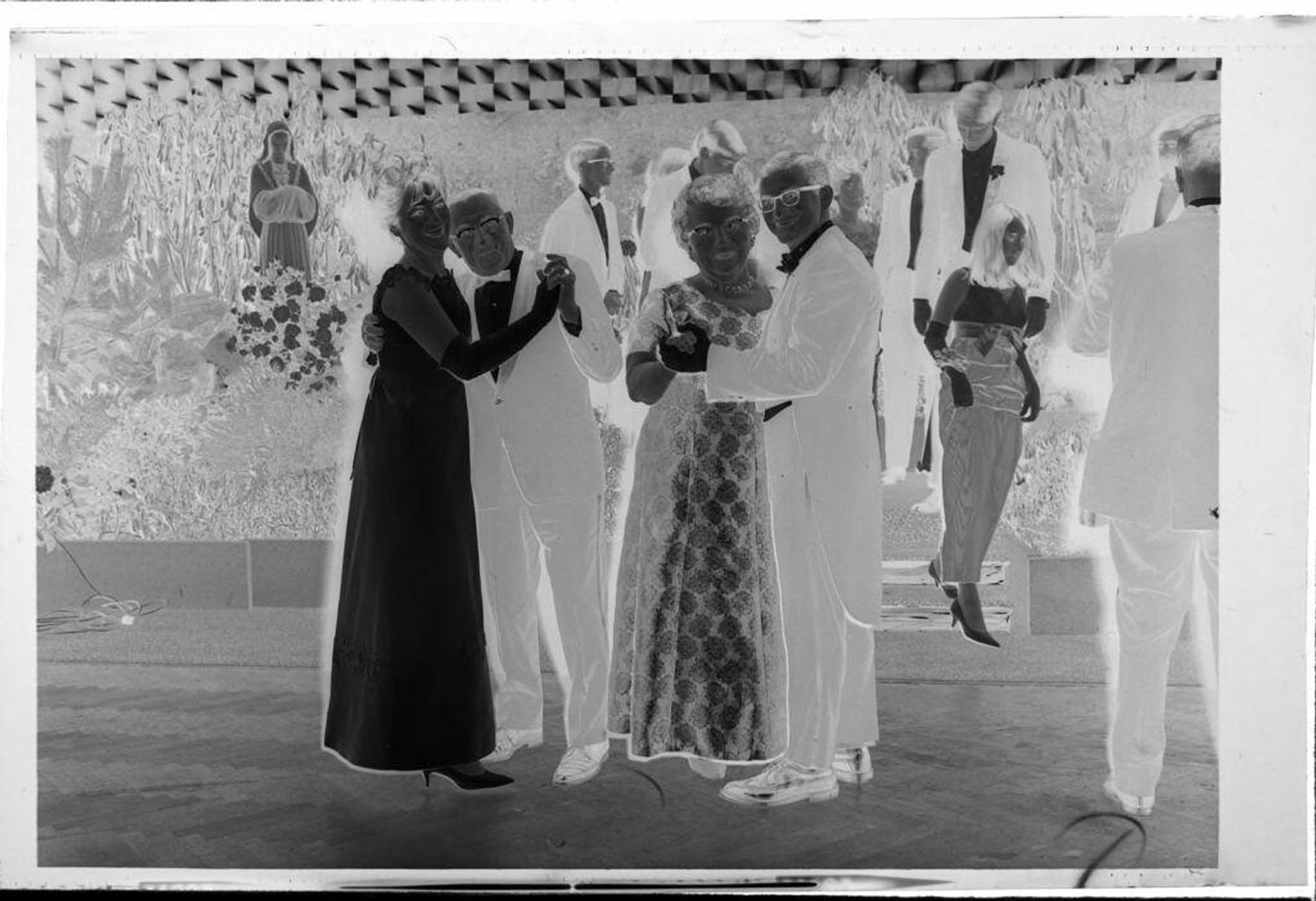 Untitled (people dancing at ball) by Robert Burian
