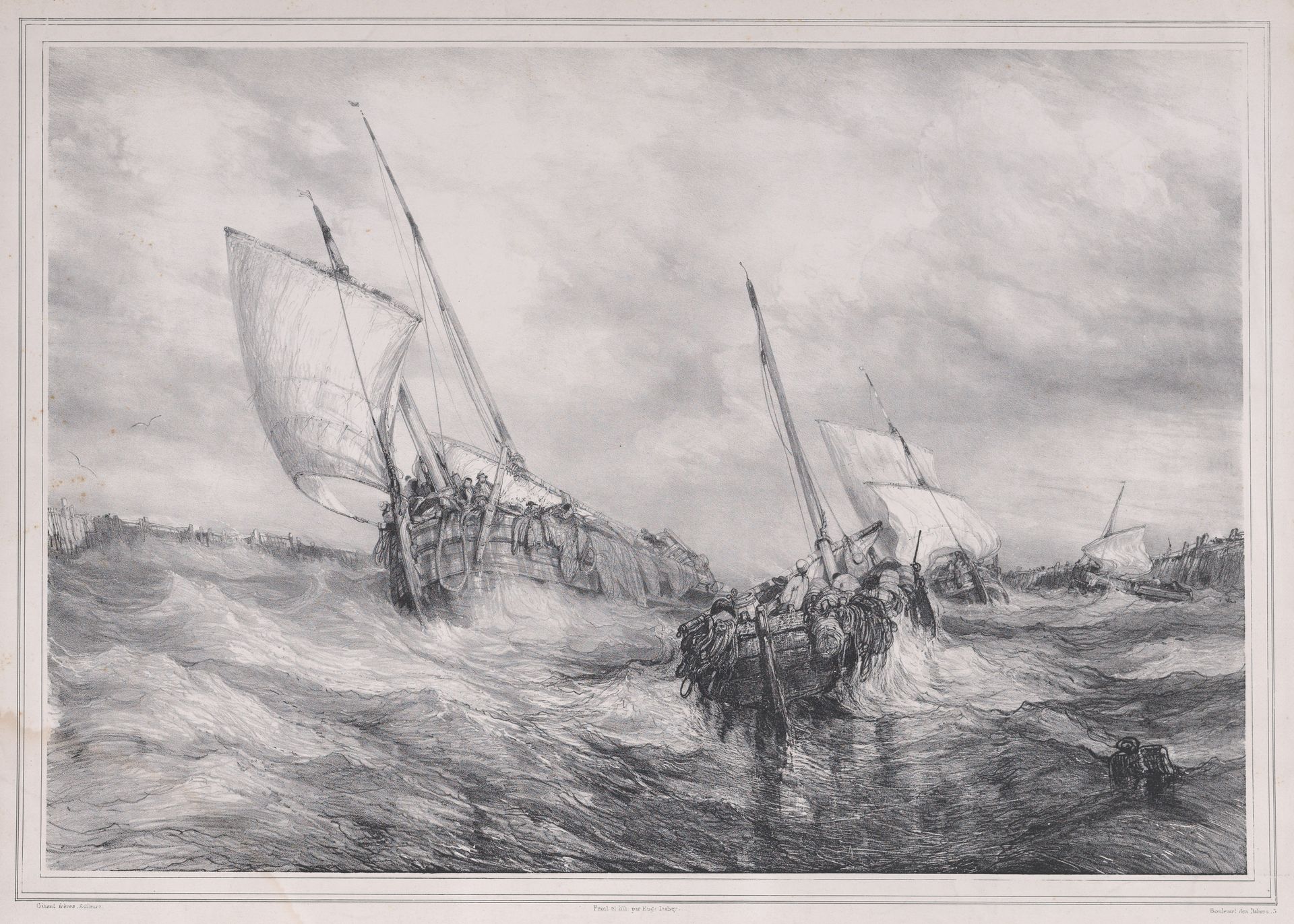Return to the Port by Eugène Isabey