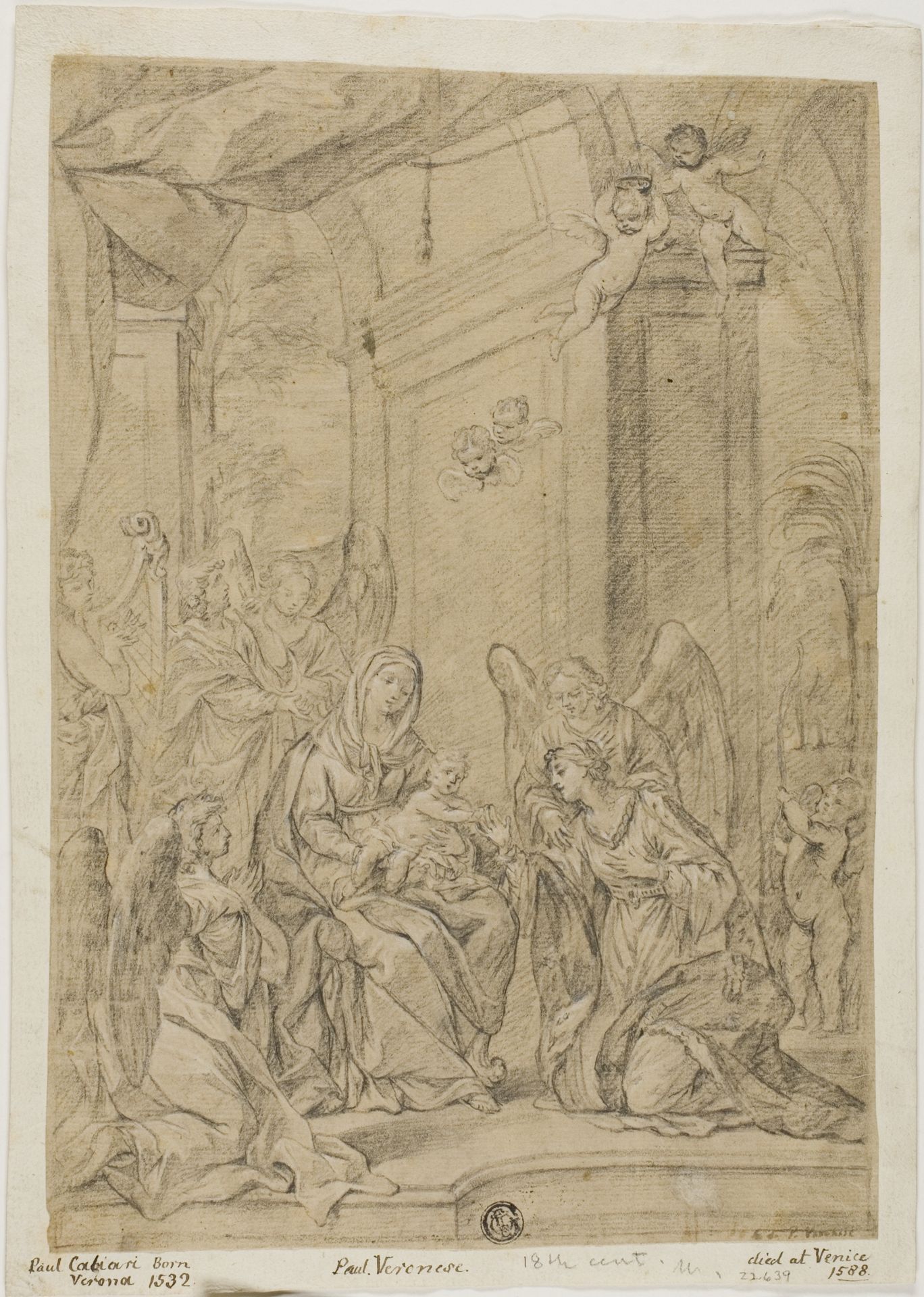 Mystic Marriage of St. Catherine by Paolo Veronese