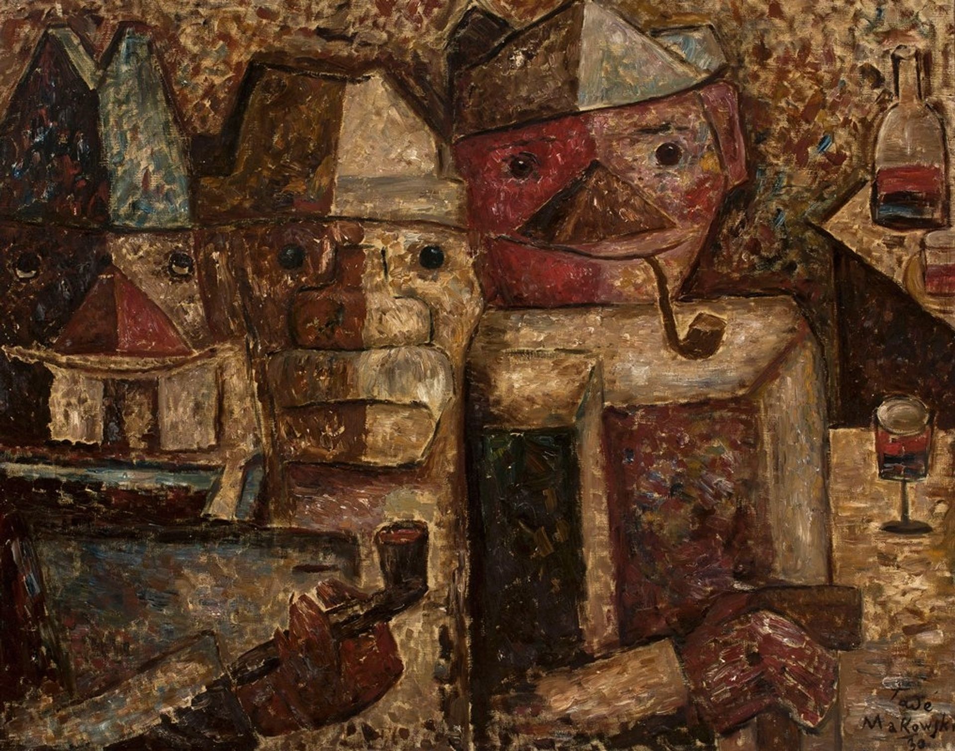 La Buvette by Tadeusz Makowski