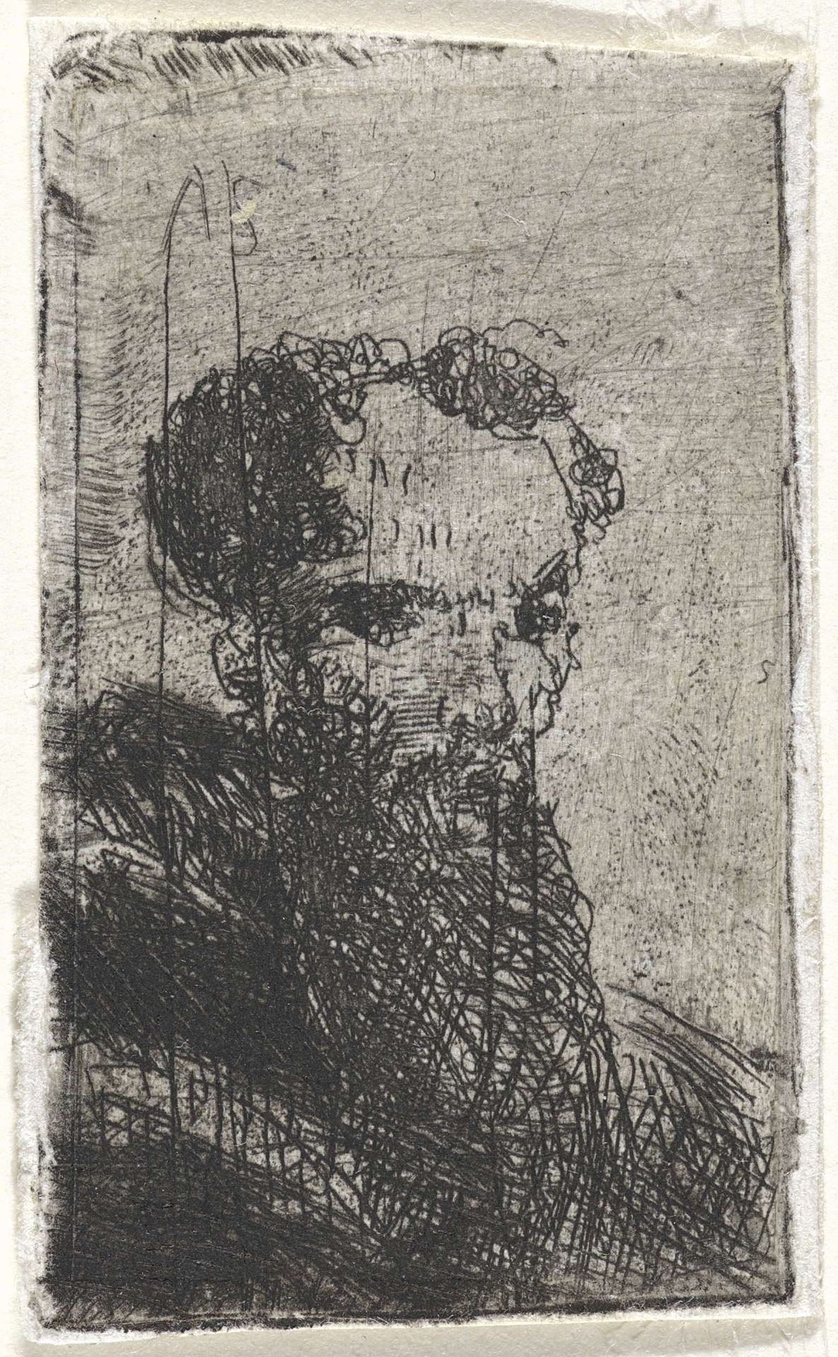 Buste van een monnik by Arnoud Schaepkens