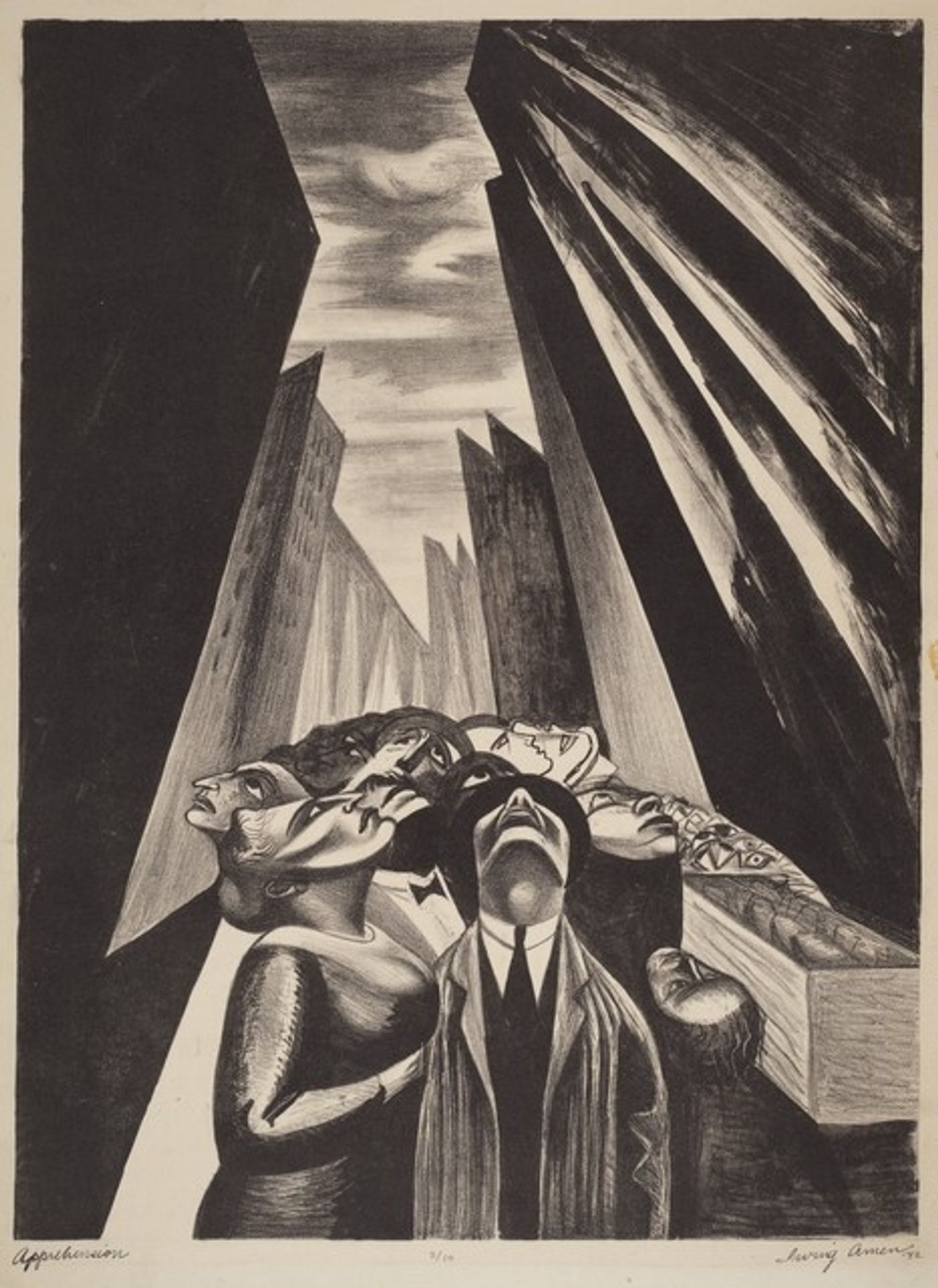 Apprehension by Irving Amen