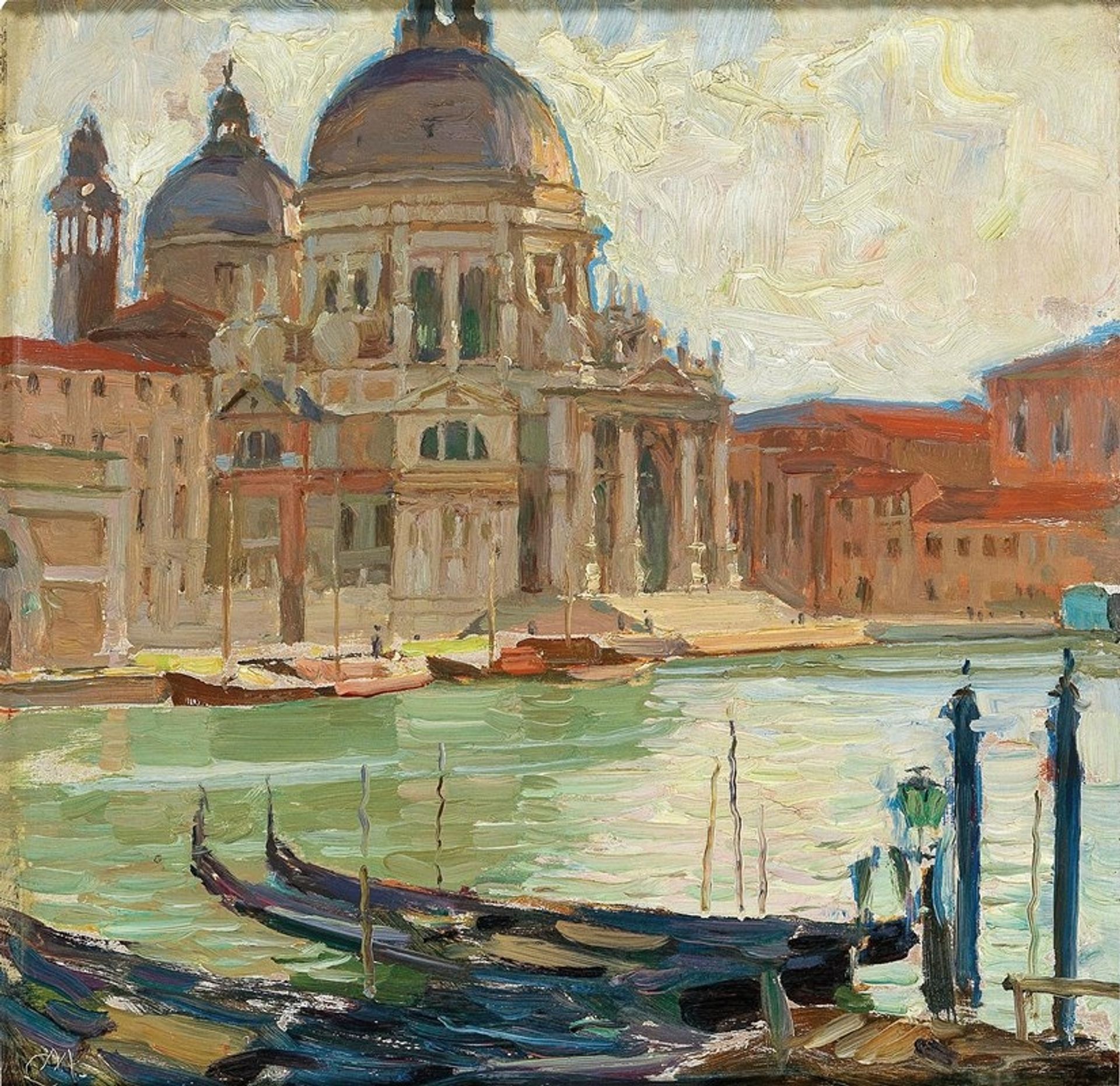 Kirche in Venedig by Carl Moll