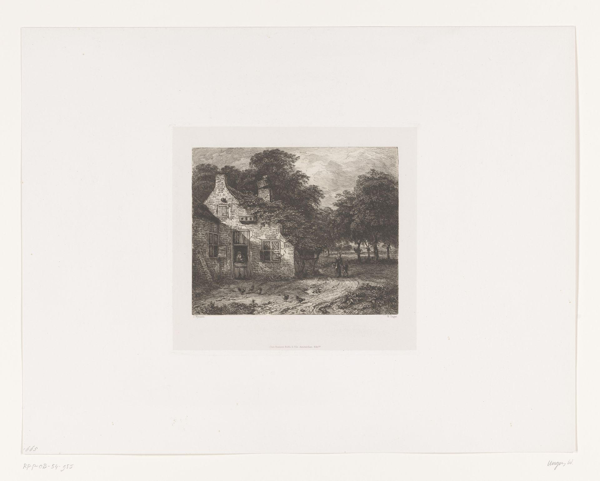 Boerenwoning by William Unger