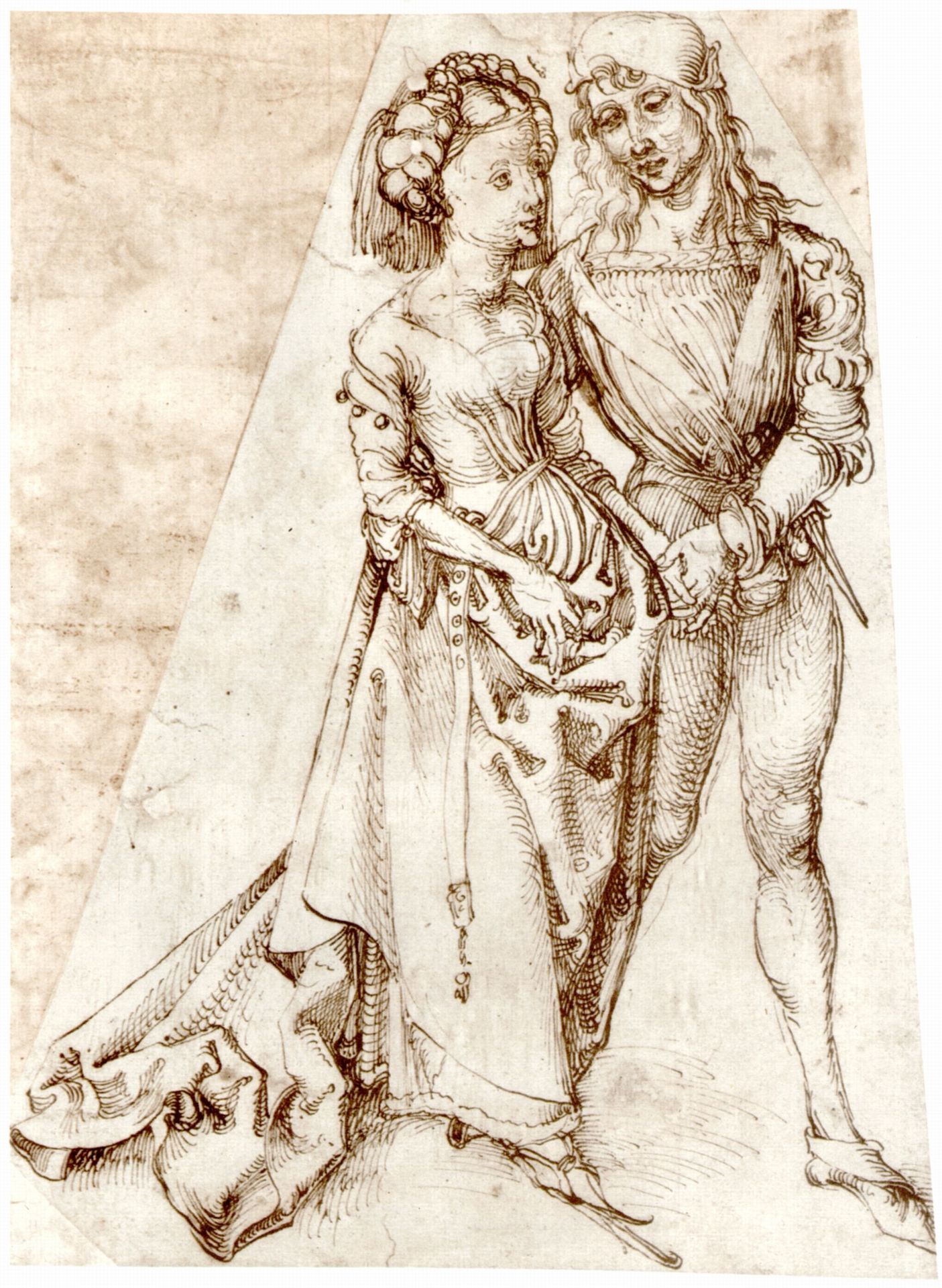 Young couple by Albrecht Durer