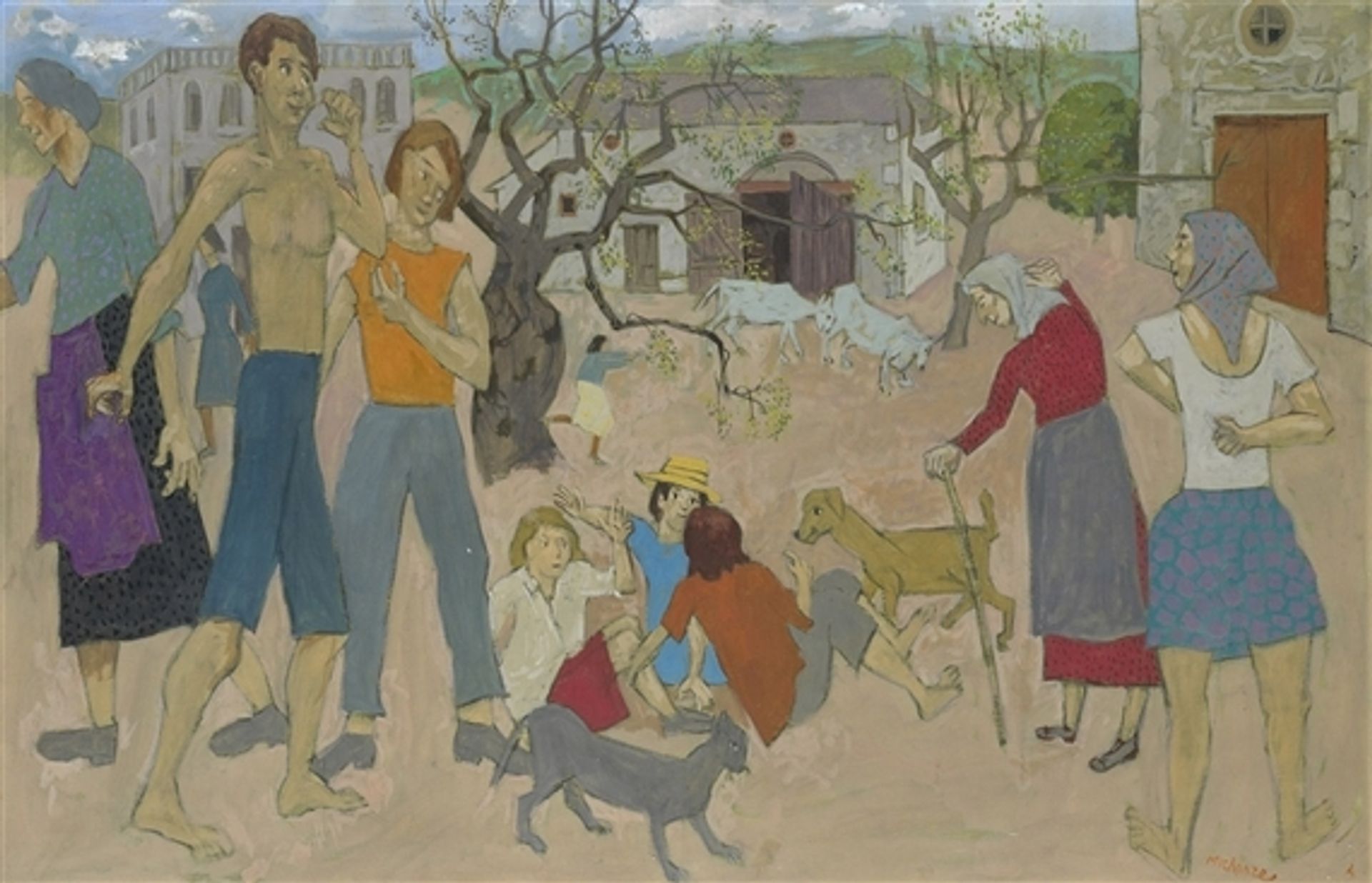 Village Street by Grégoire Michonze