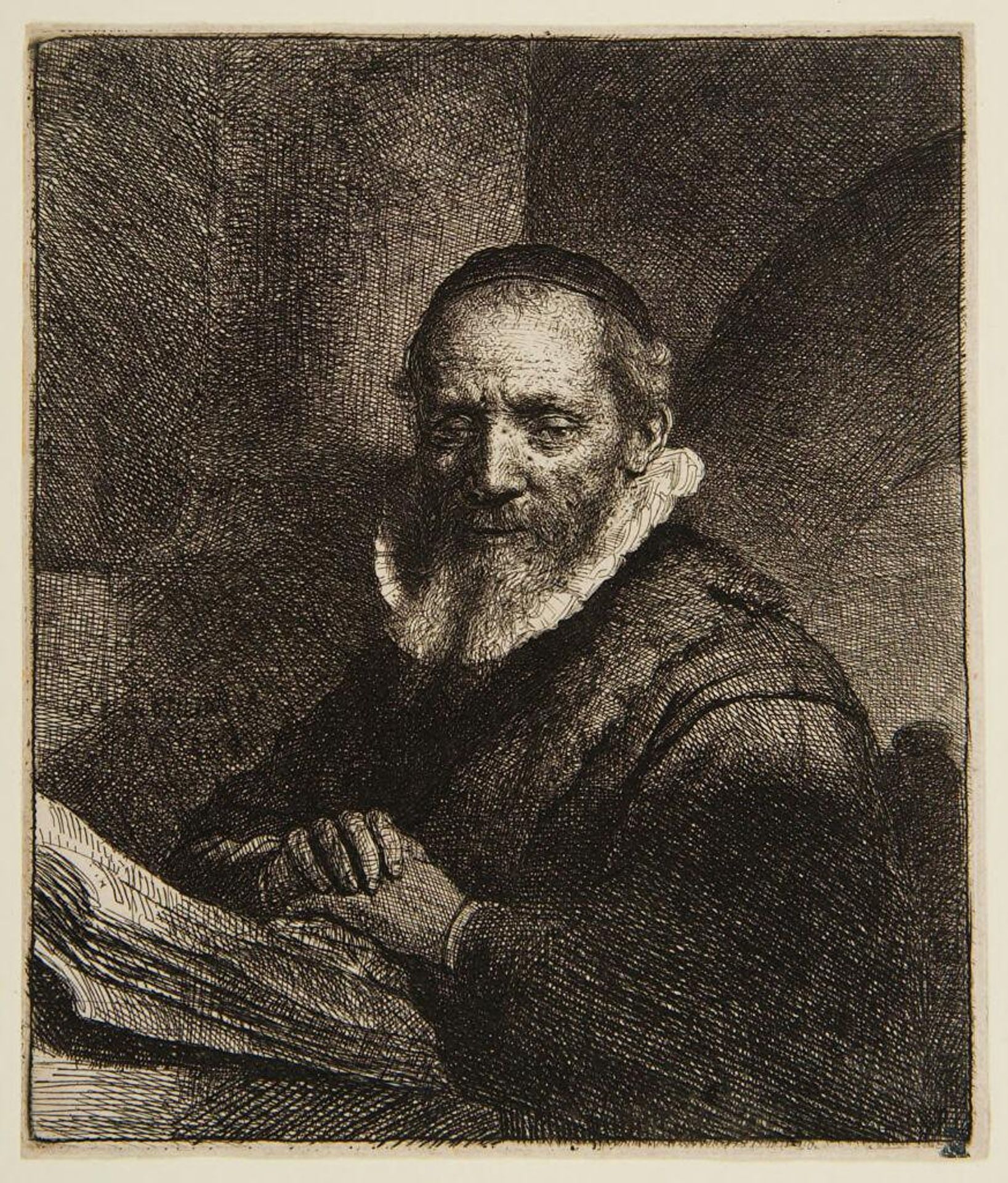 Jan Cornelis Sylvius by Rembrandt van Rijn