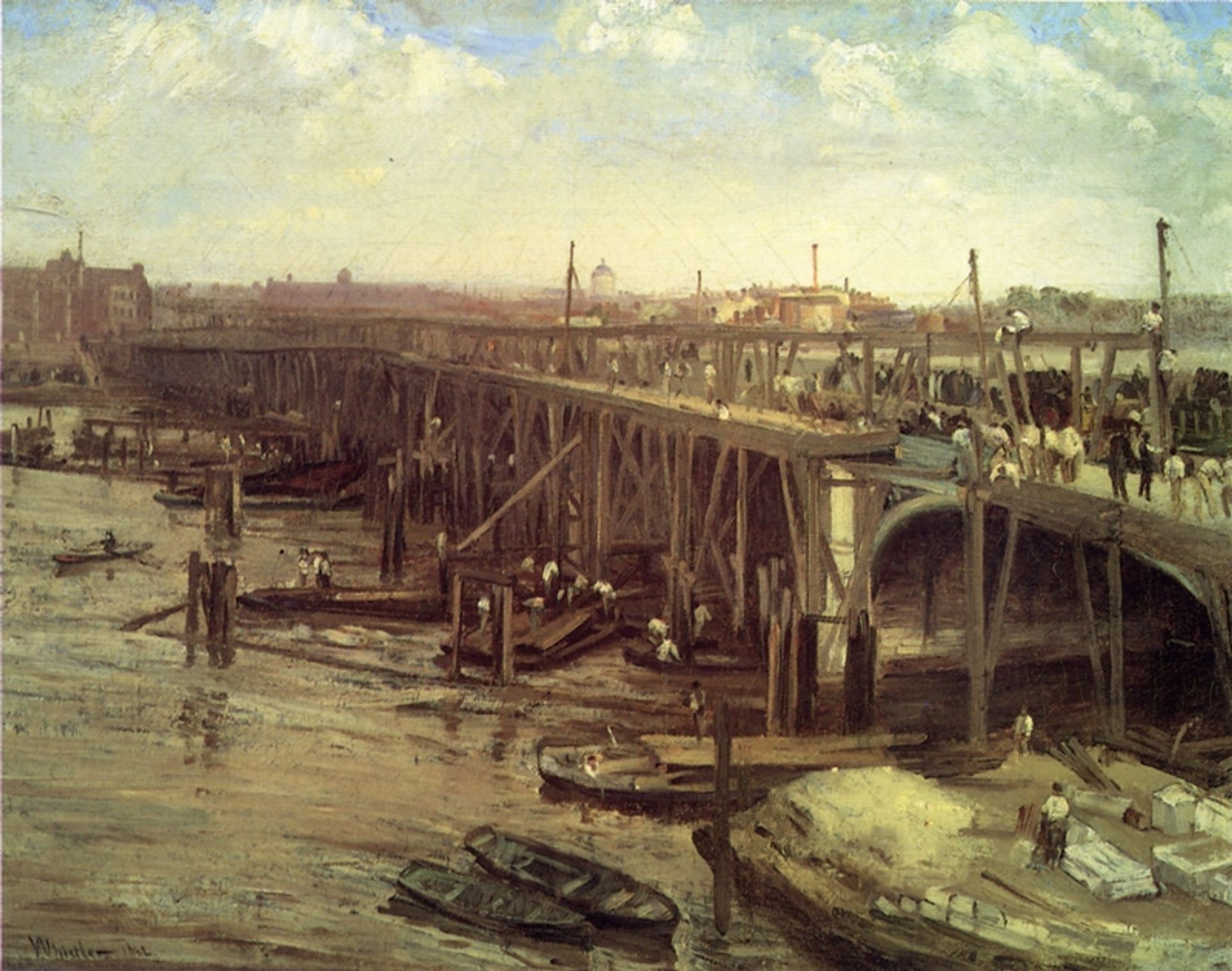 The Last of Old Westminster by James Abbott McNeill Whistler