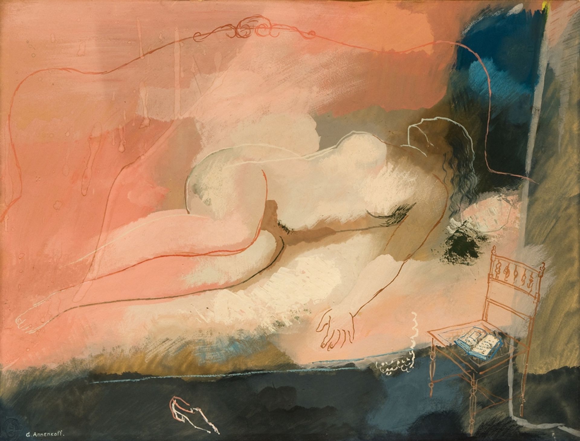 Montparnasse by Jury Annenkov