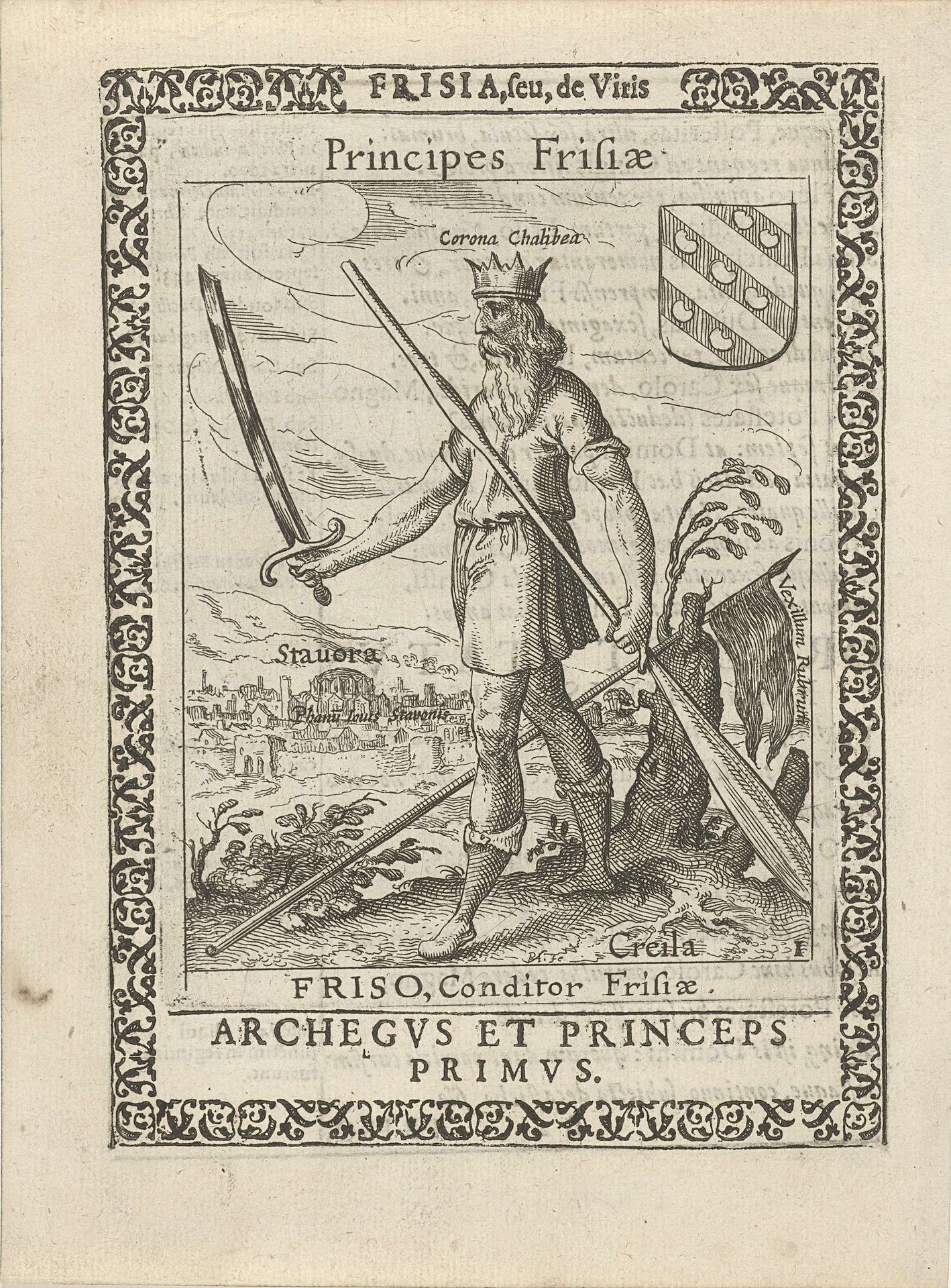 Friso, stamvader der Friezen by Pieter Feddes van Harlingen