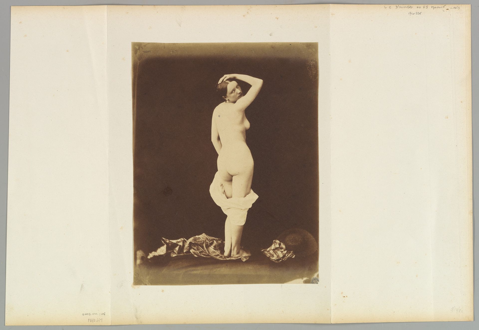 Nude by Félix-Jacques-Antoine Moulin