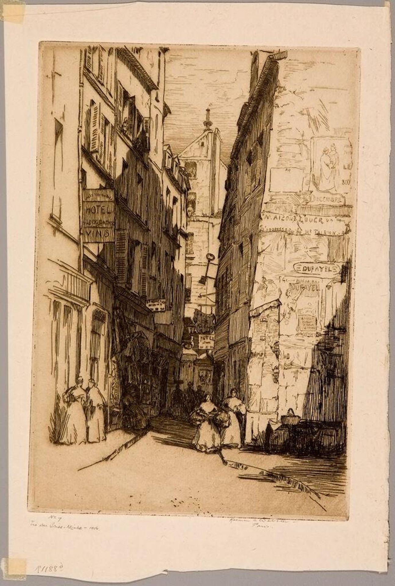 Rue Brisemiche, Paris by Herman Armour Webster