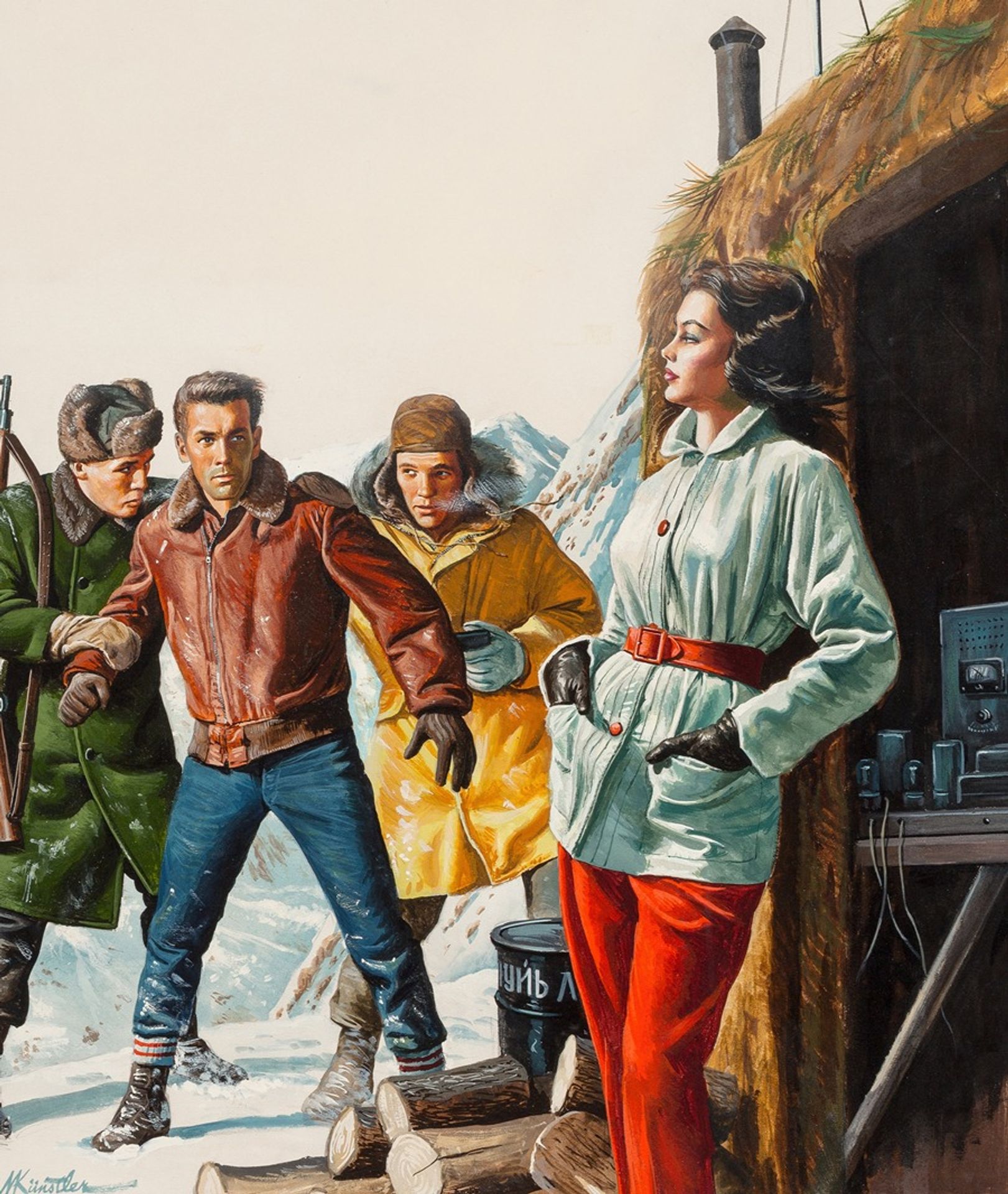 Siberian Temptress by Mort Künstler