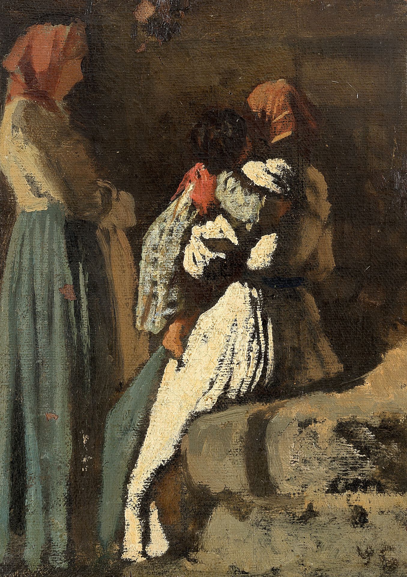 Women in Montemurlo by Vincenzo Cabianca