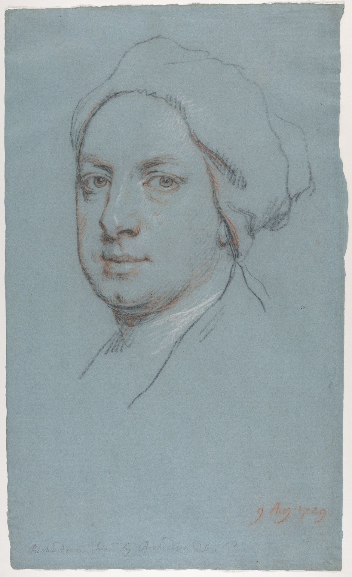 Portrait of Jonathan Richardson, Junior, the artist's son by Jonathan Richardson Sr.