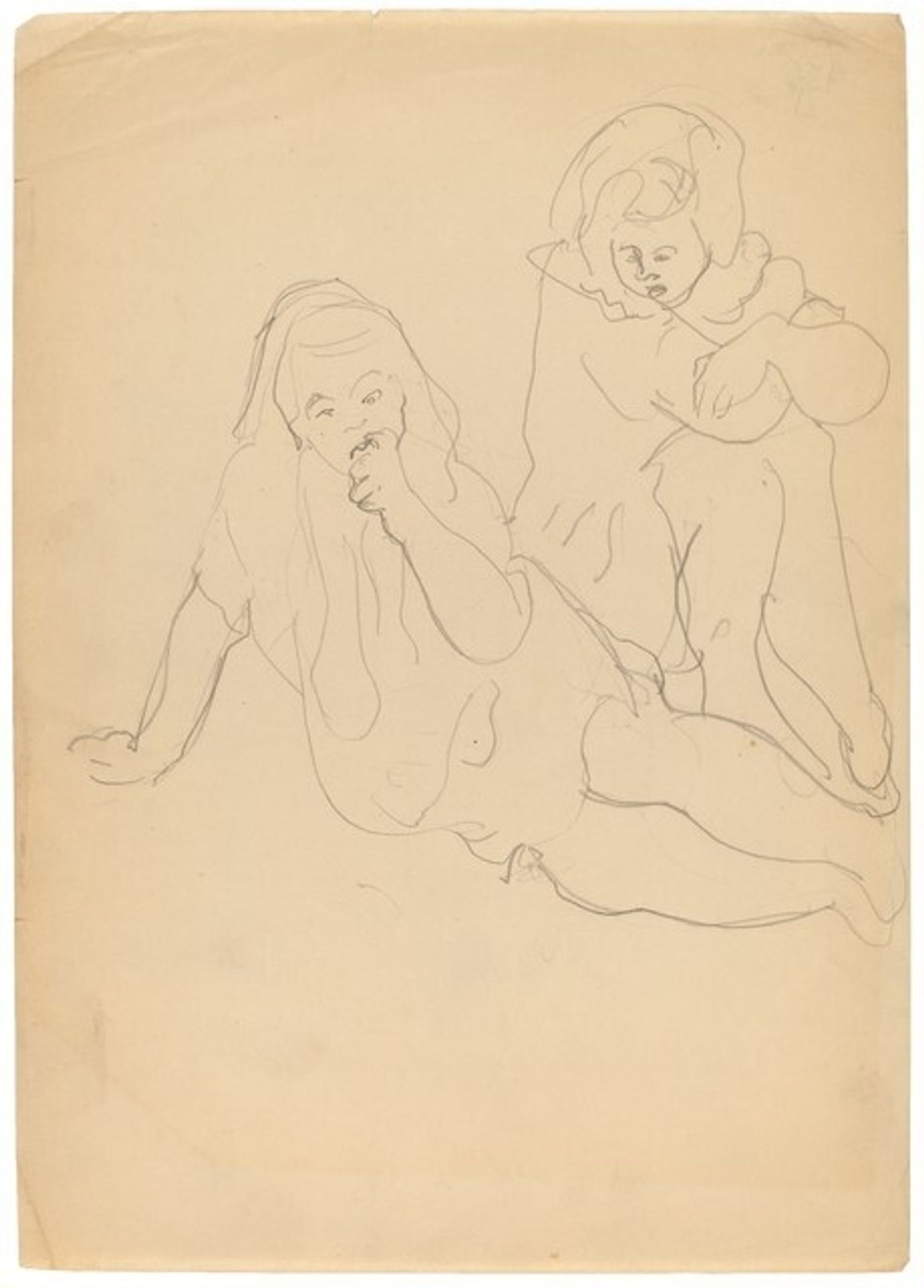 Two Seated Women by Mark Rothko