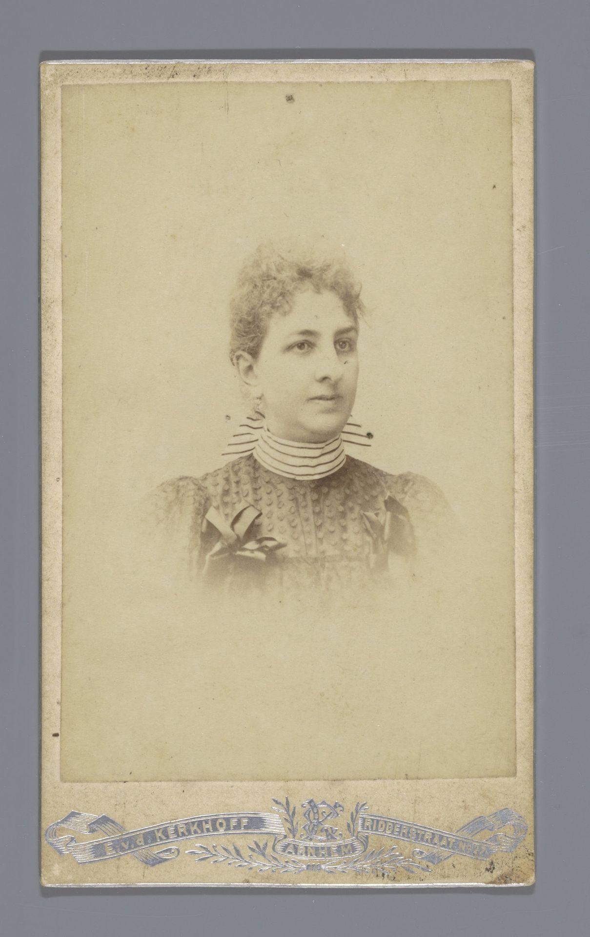 Portret van Charlotte van Braam by E. v.d. Kerkhoff