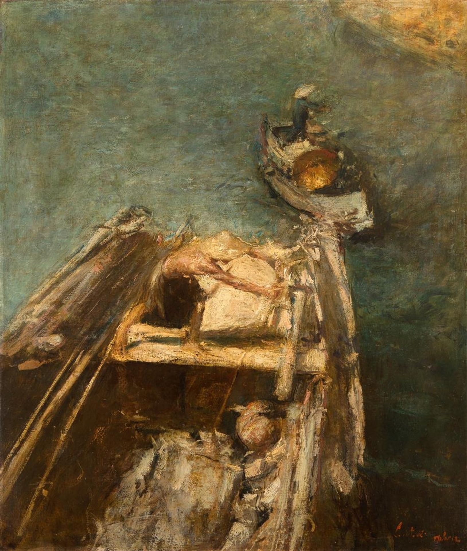 Along the shore (January 1939) by Romualdo Locatelli