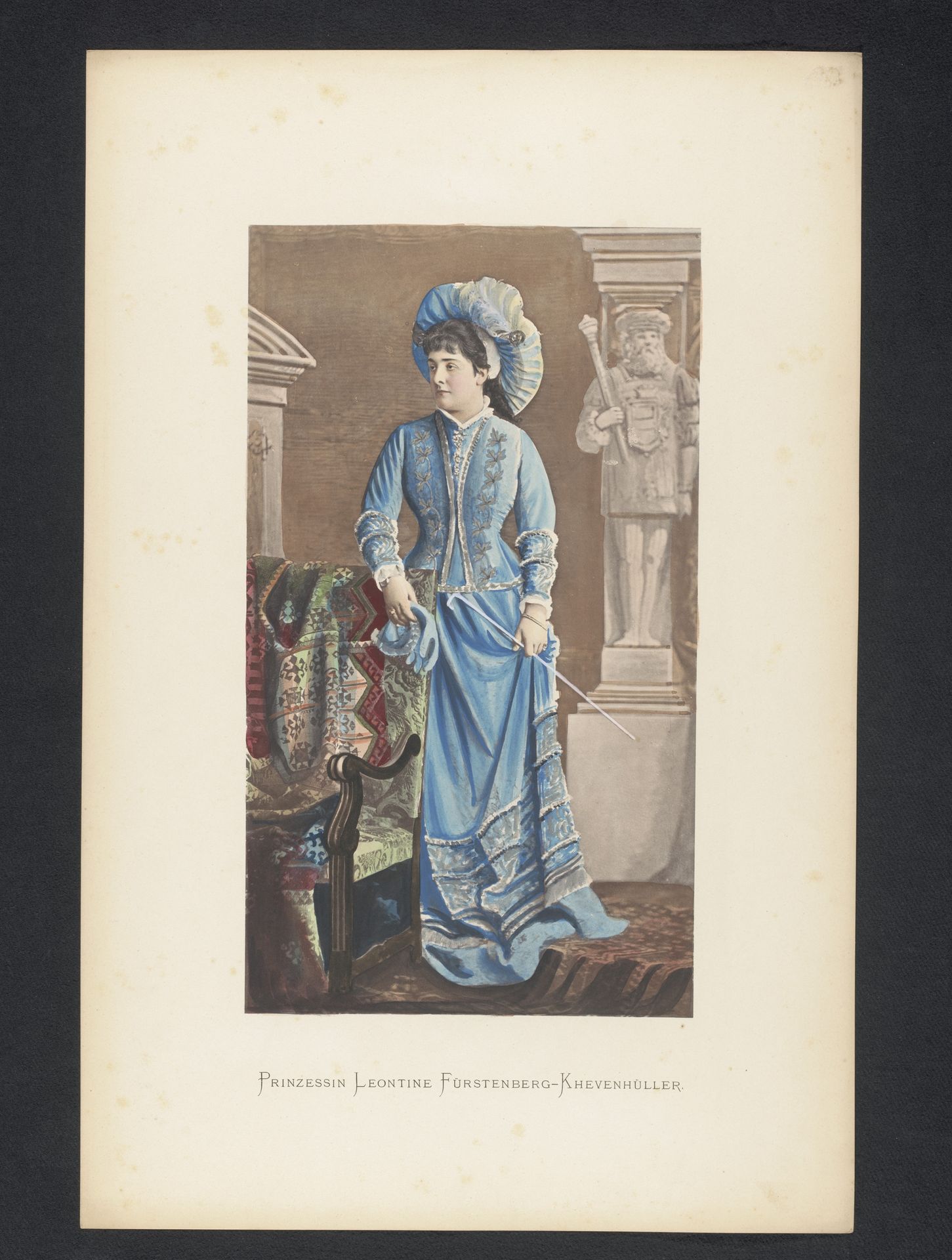 Portret van prinses Leontine Antonie Marie von Khevenhüller-Metsch by Anonymous