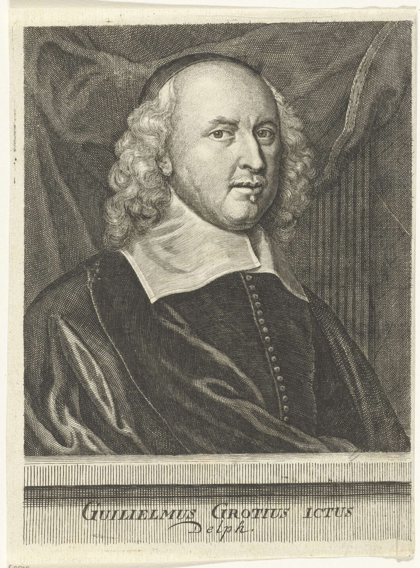 Portret van Willem de Groot by Anonymous