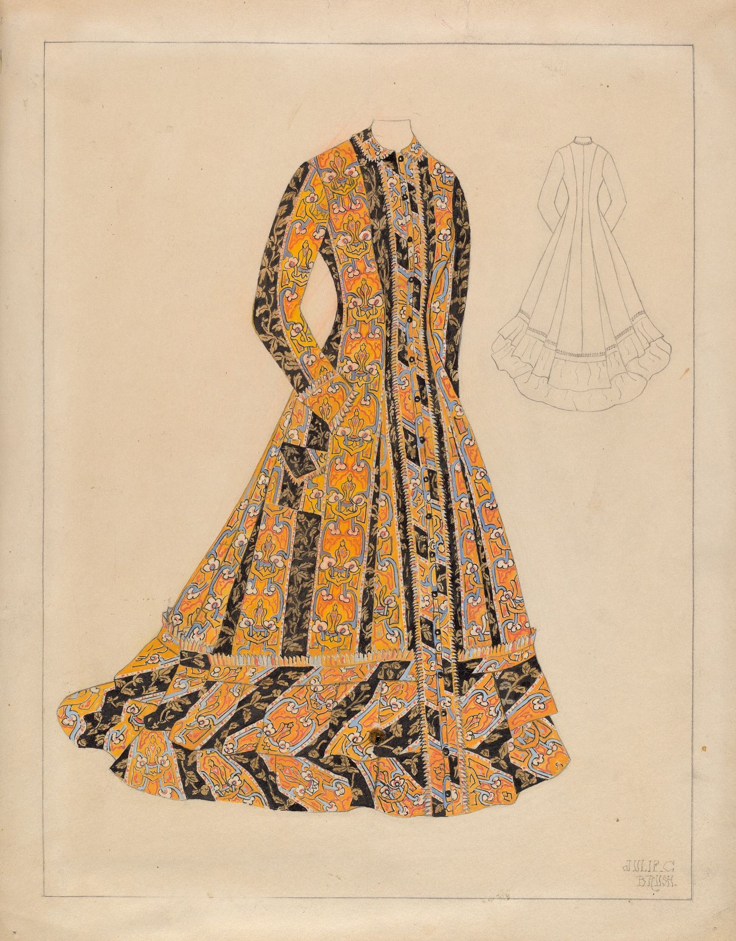 House Dress by Julie C. Brush