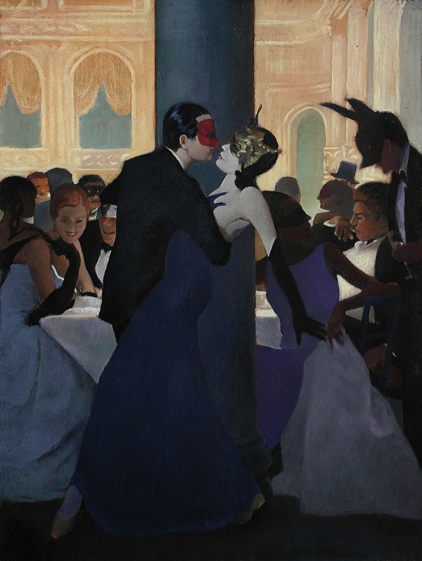 Masked ball by Nigel Van Wieck