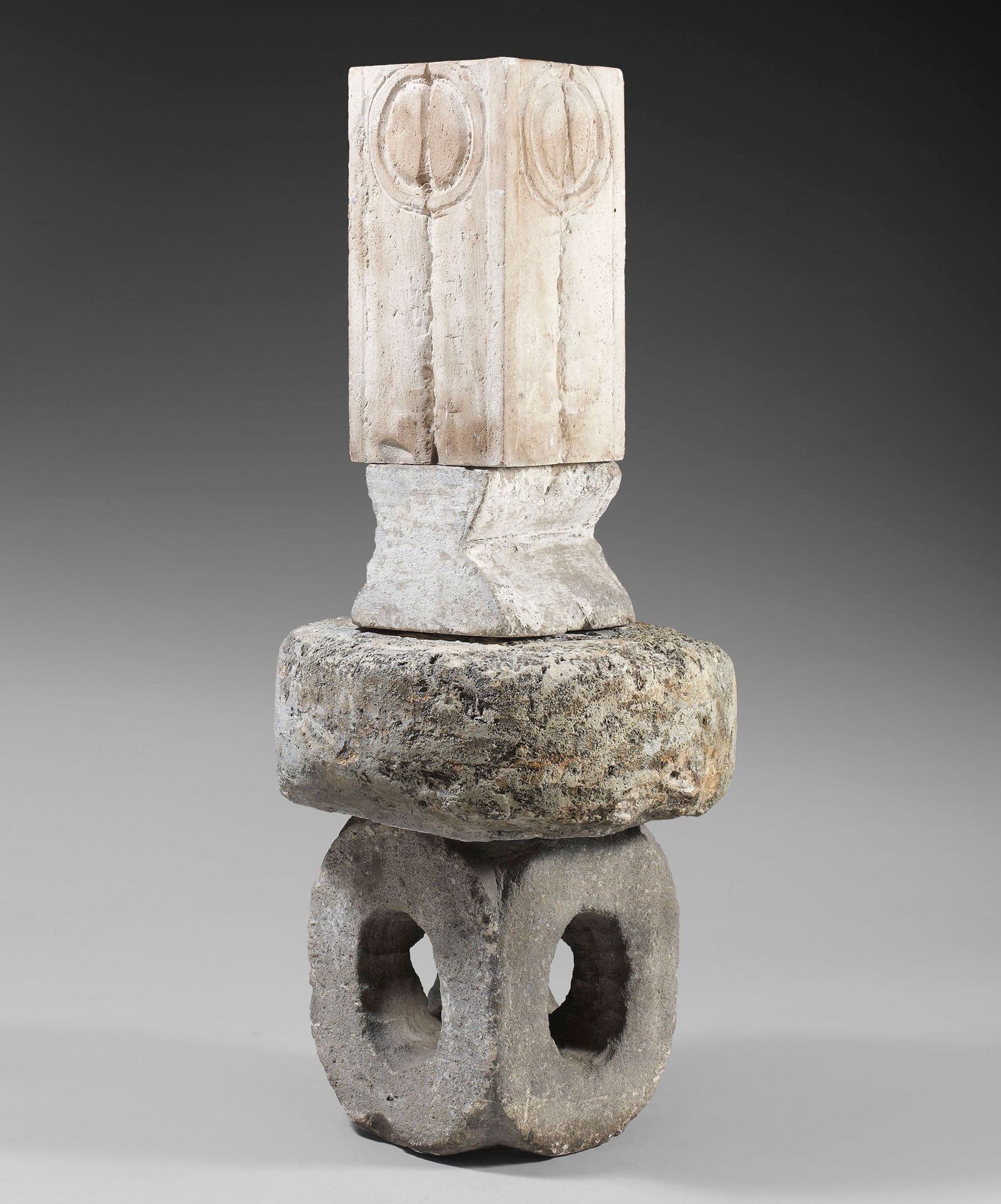 The Kiss (Column) by Constantin Brâncuși