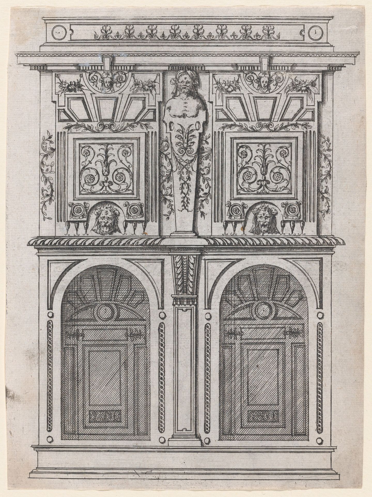 Furniture Design by Jacques Androuet Du Cerceau