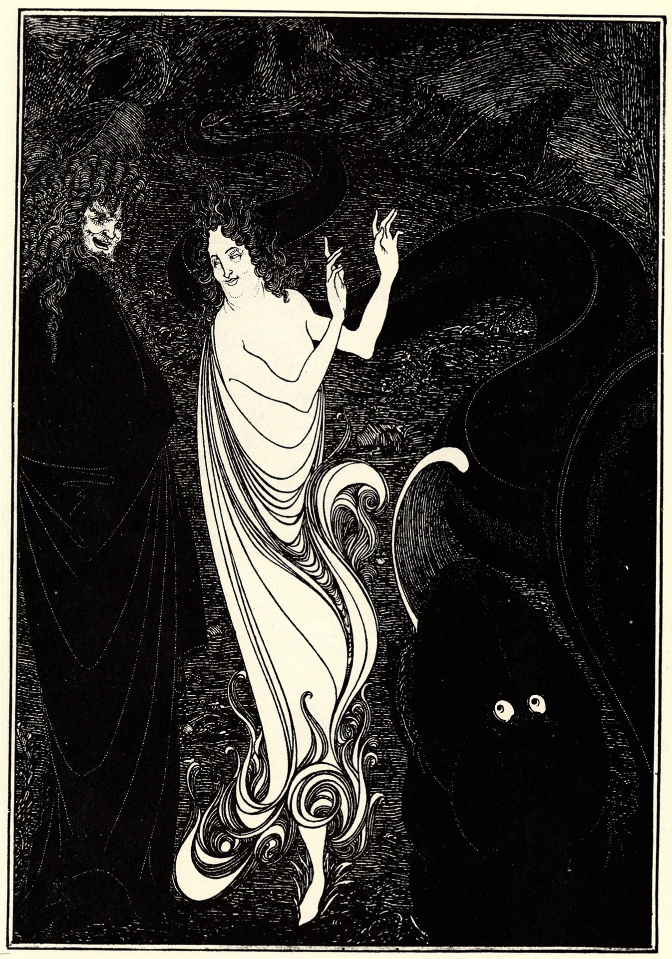 【希少】Aubrey beardsrey 作品 Aubrey Vincent Beardsley - Artvee