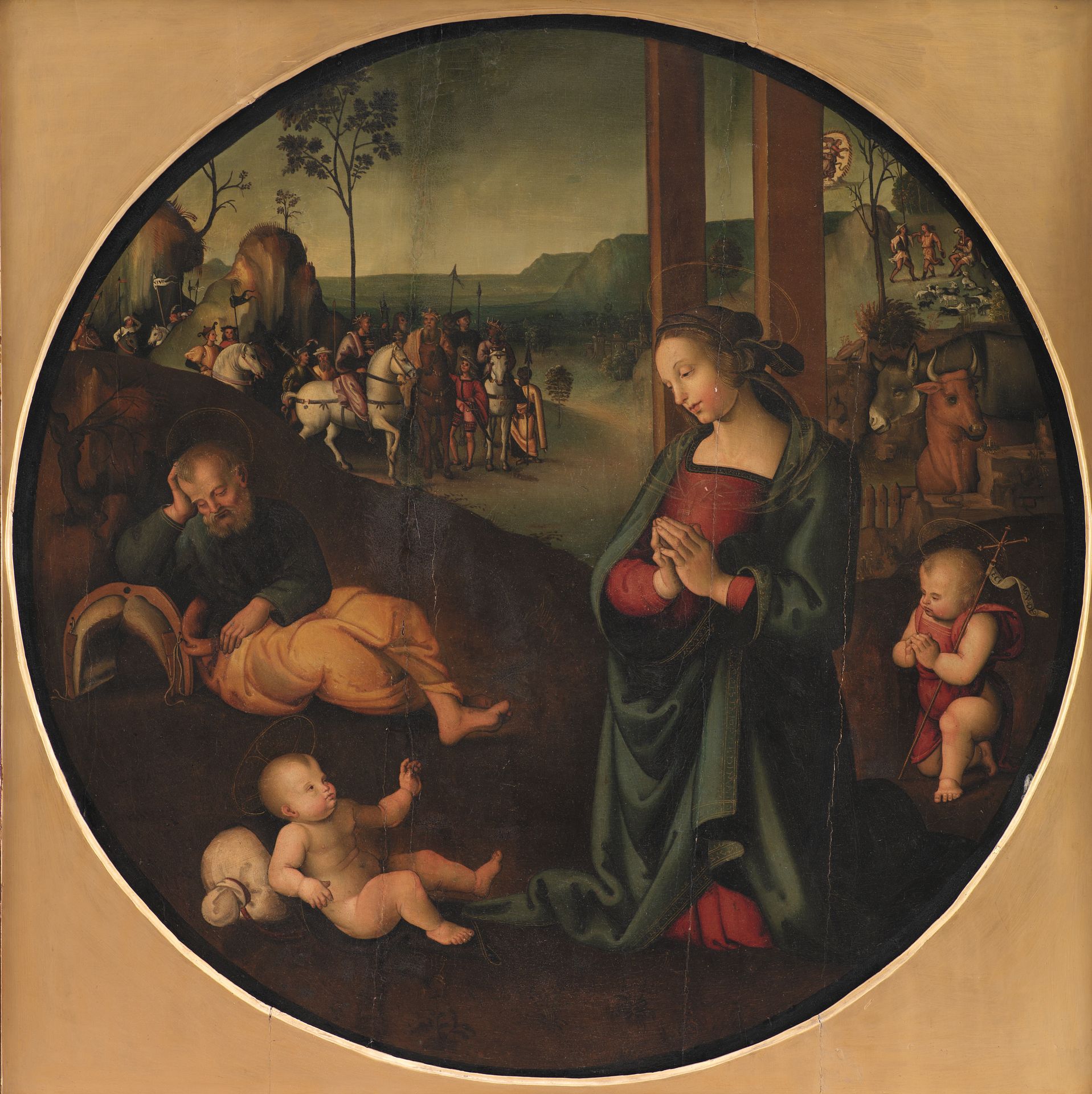 The Holy Family by Anonymous