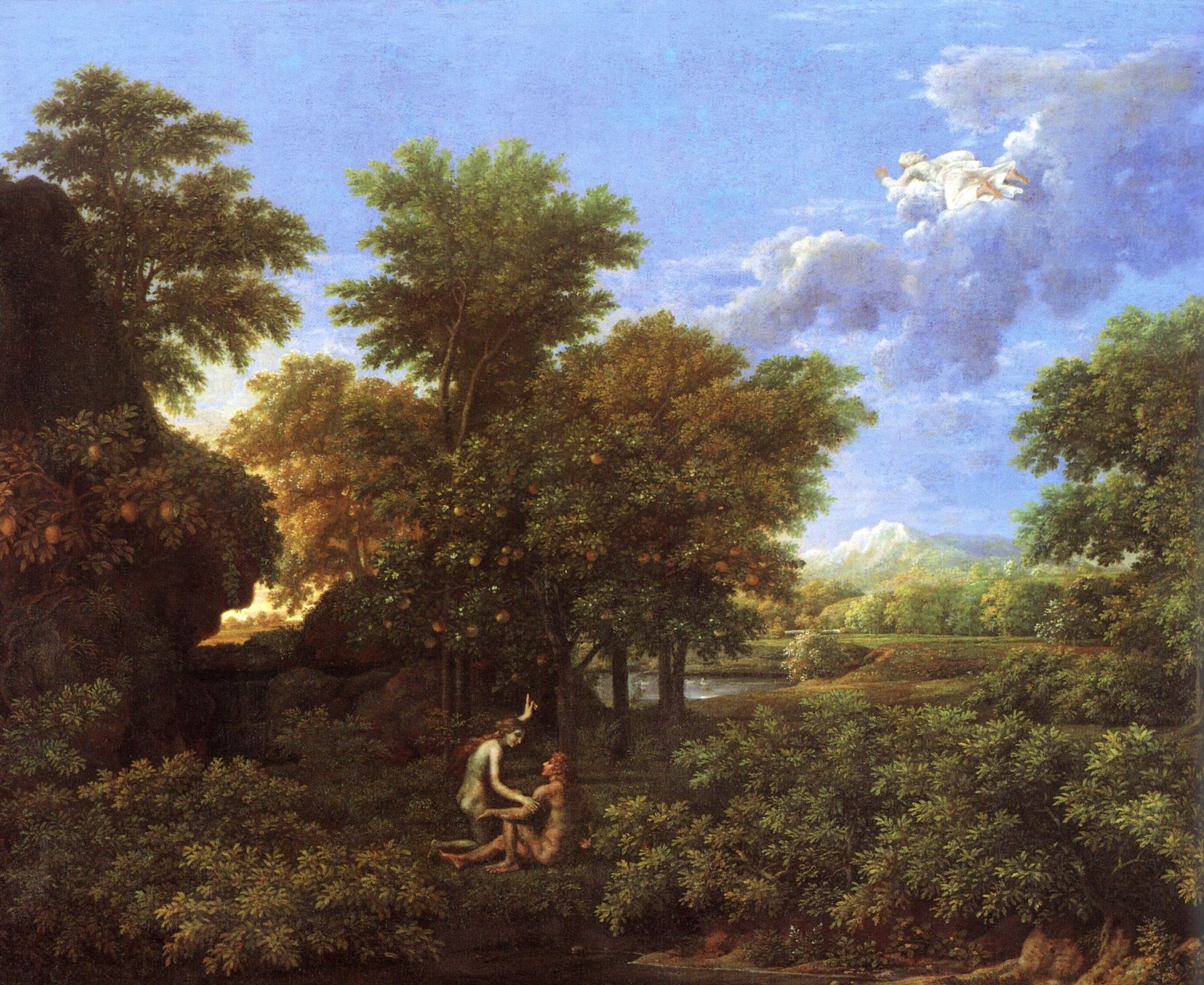 Spring (The Earthly Paradise) by Nicolas Poussin