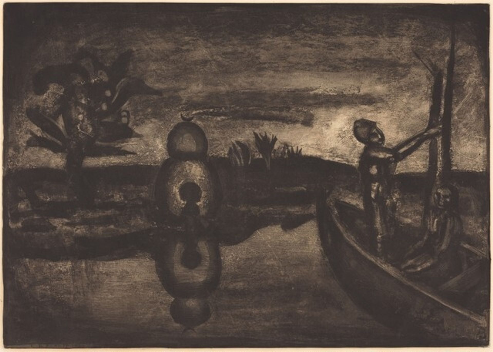 au pays de la soif et de la peur by Georges Rouault