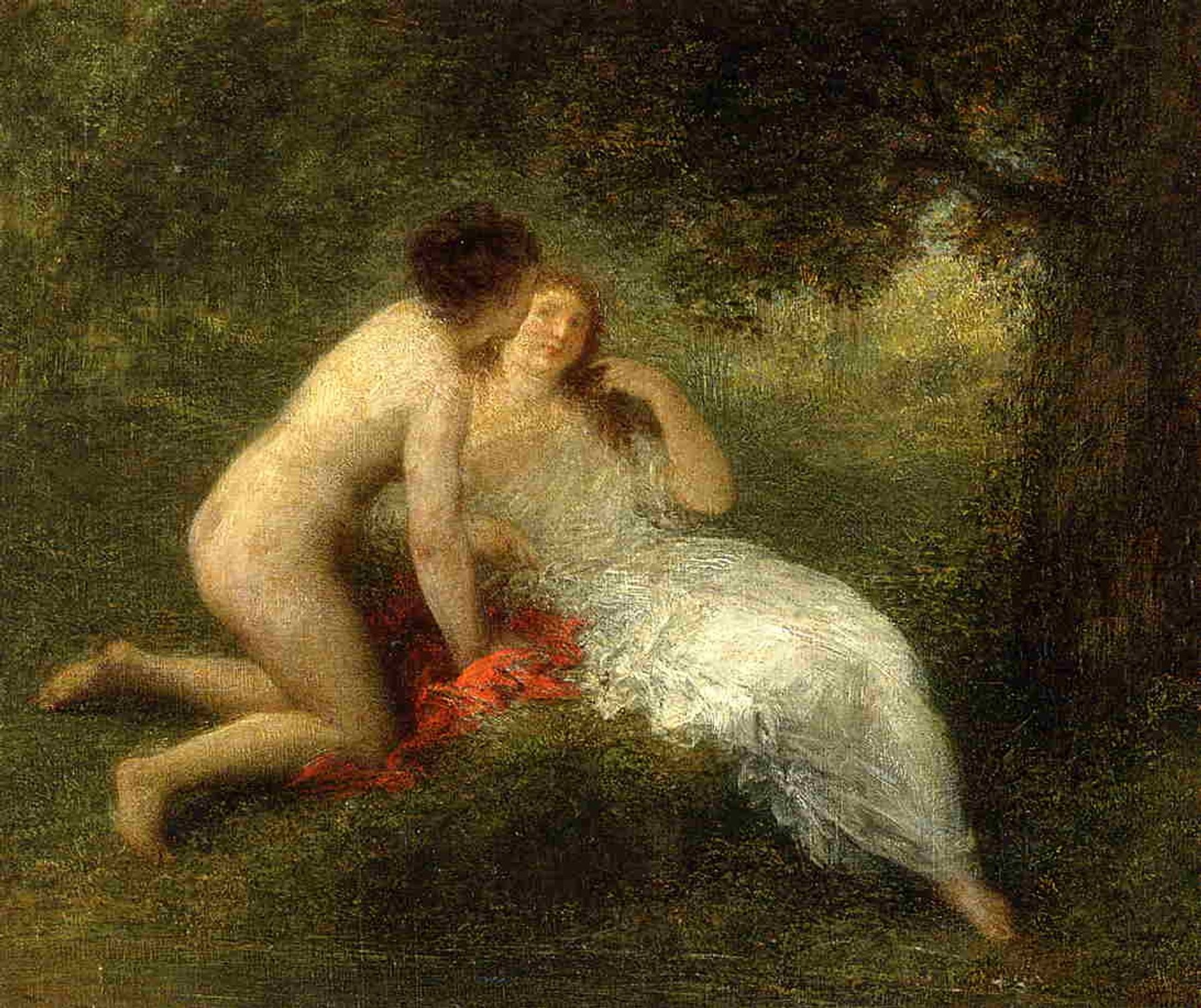 Bathers (also known as The Secret) by Henri Fantin-Latour