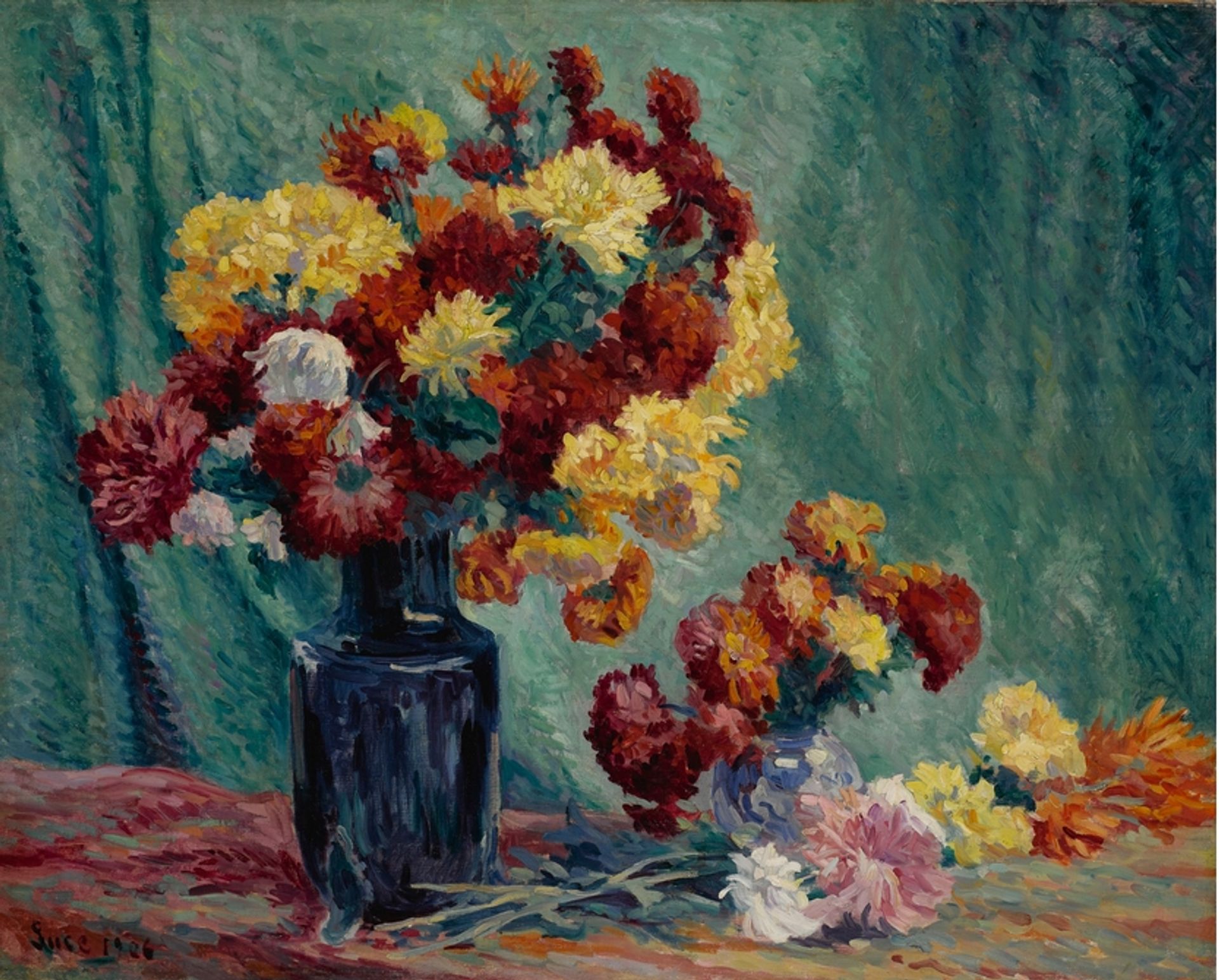 Nature Morte Aux Fleurs by Maximilien Luce