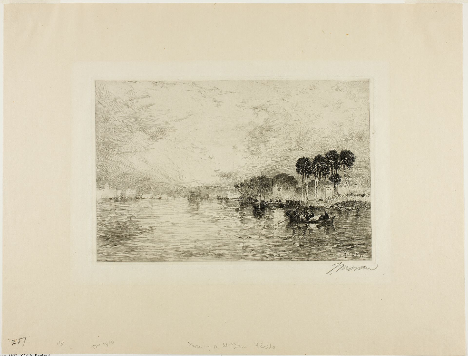 Morning on St. John's, Florida by Thomas Moran
