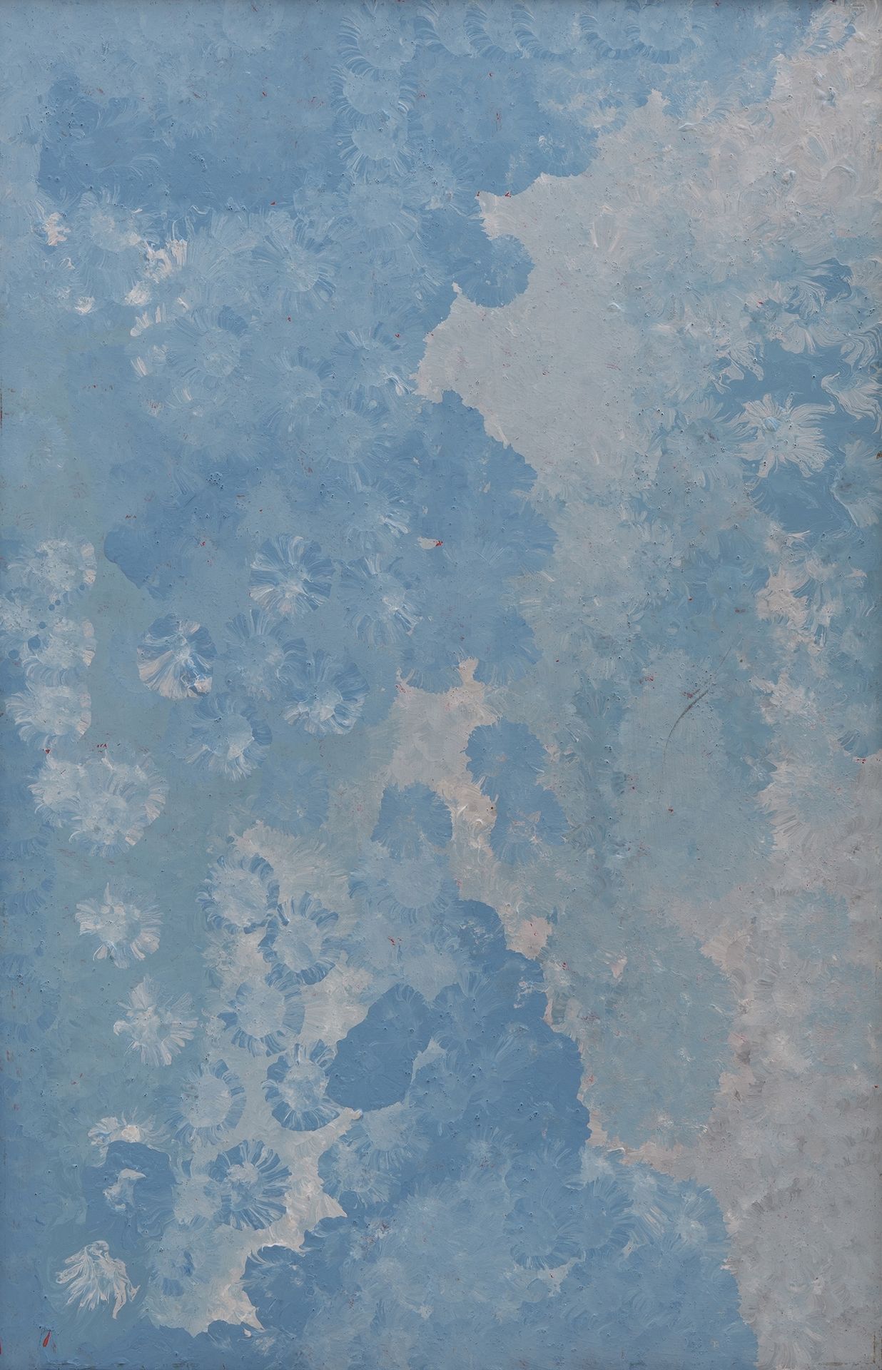 Wild (Blue) Flower by Emily Kame Kngwarreye