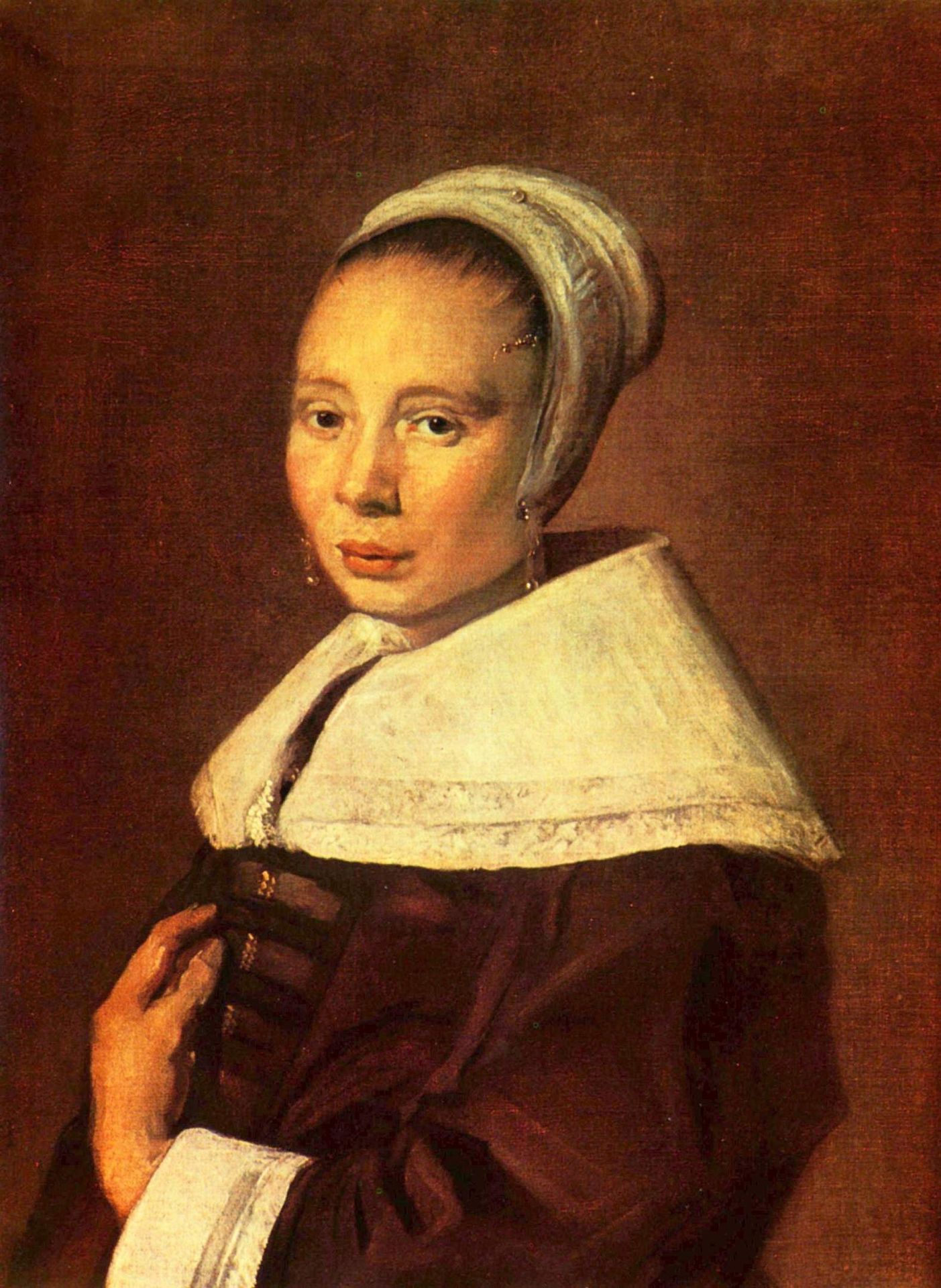 Portrait of a young woman by Frans Hals