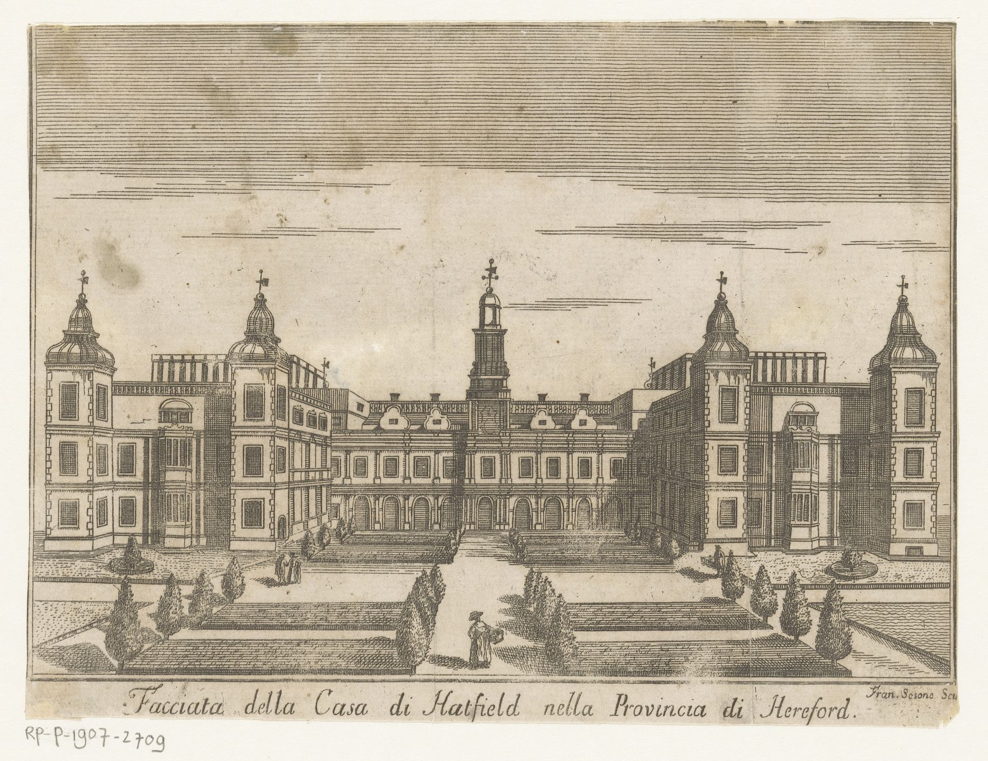 Hatfield House by Francesco Sesone