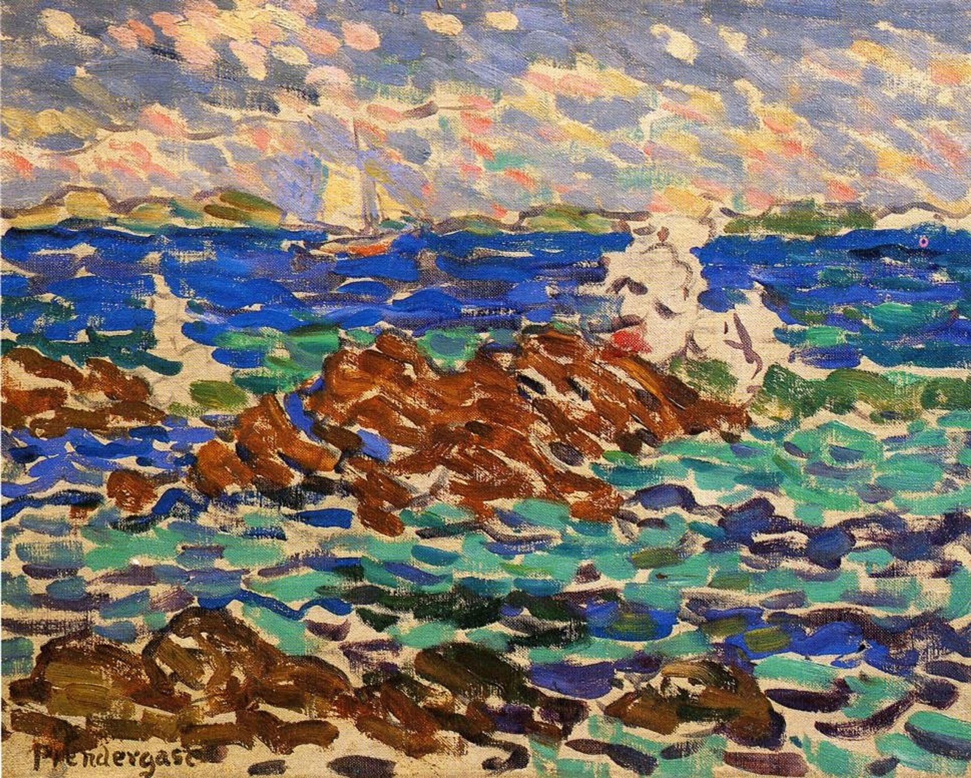 Seascape by Maurice Prendergast
