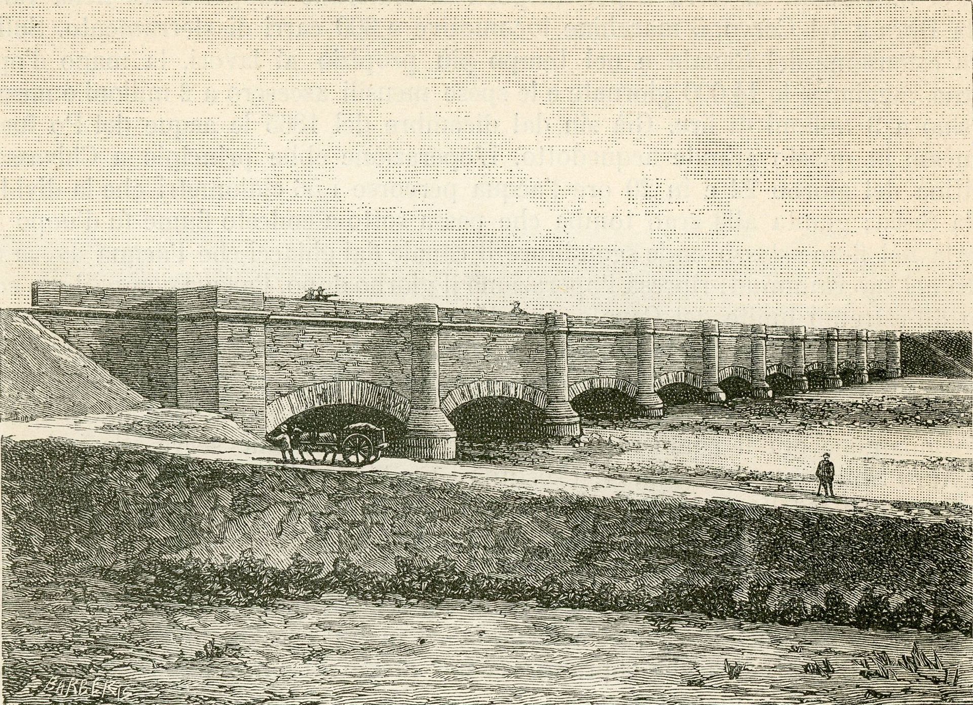 Ponte-canale Della Dora Baltea by Giuseppe Barberis