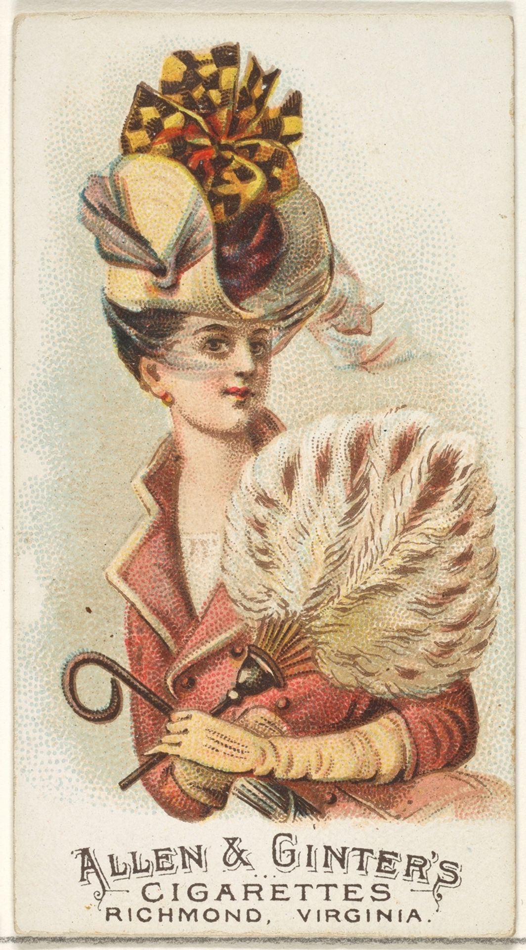 Plate 26, from the Fans of the Period series (N7) for Allen & Ginter Cigarettes Brands by Allen & Ginter
