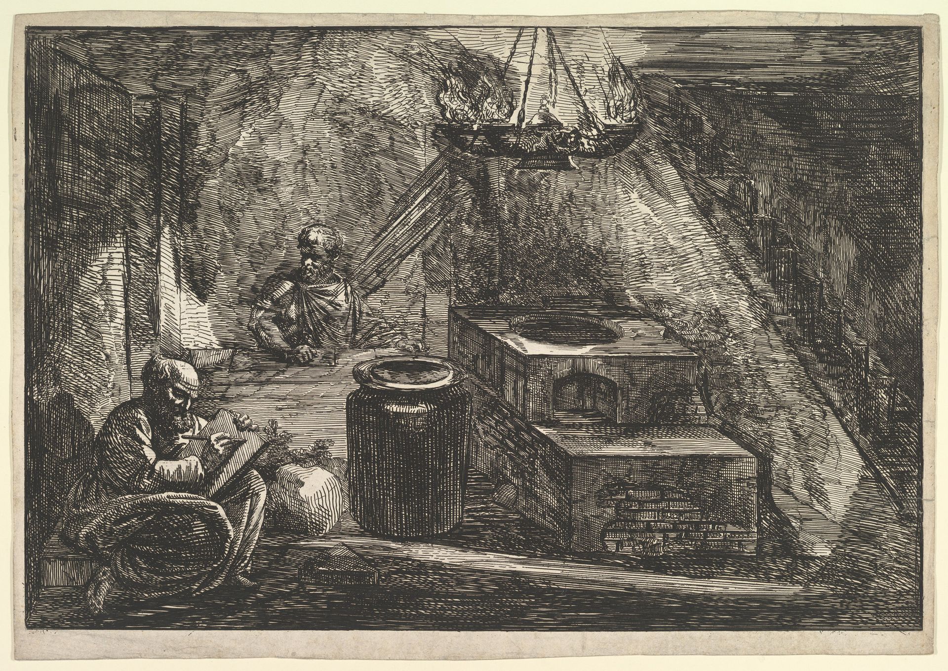 Plate 45, Volume II of "Antiquités de la Grande-Grèce" by Francesco Piranesi