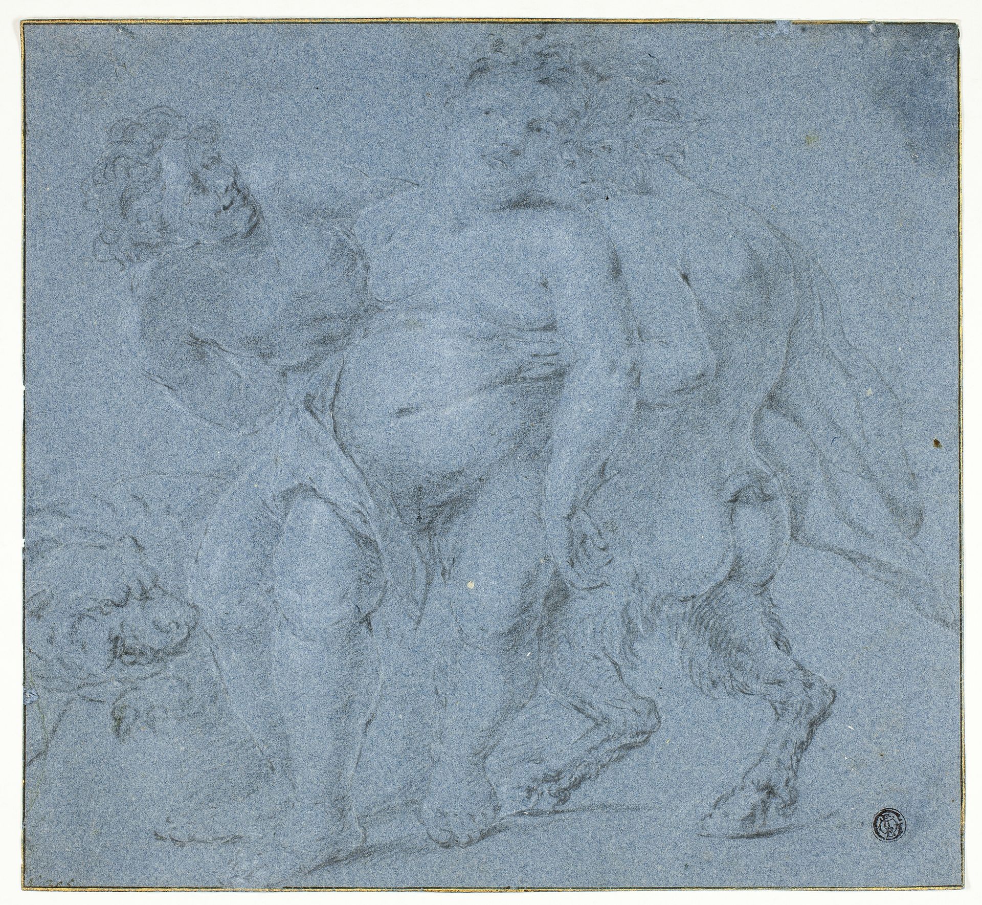 Silenus Supported by Two Satyrs by Peter Paul Rubens