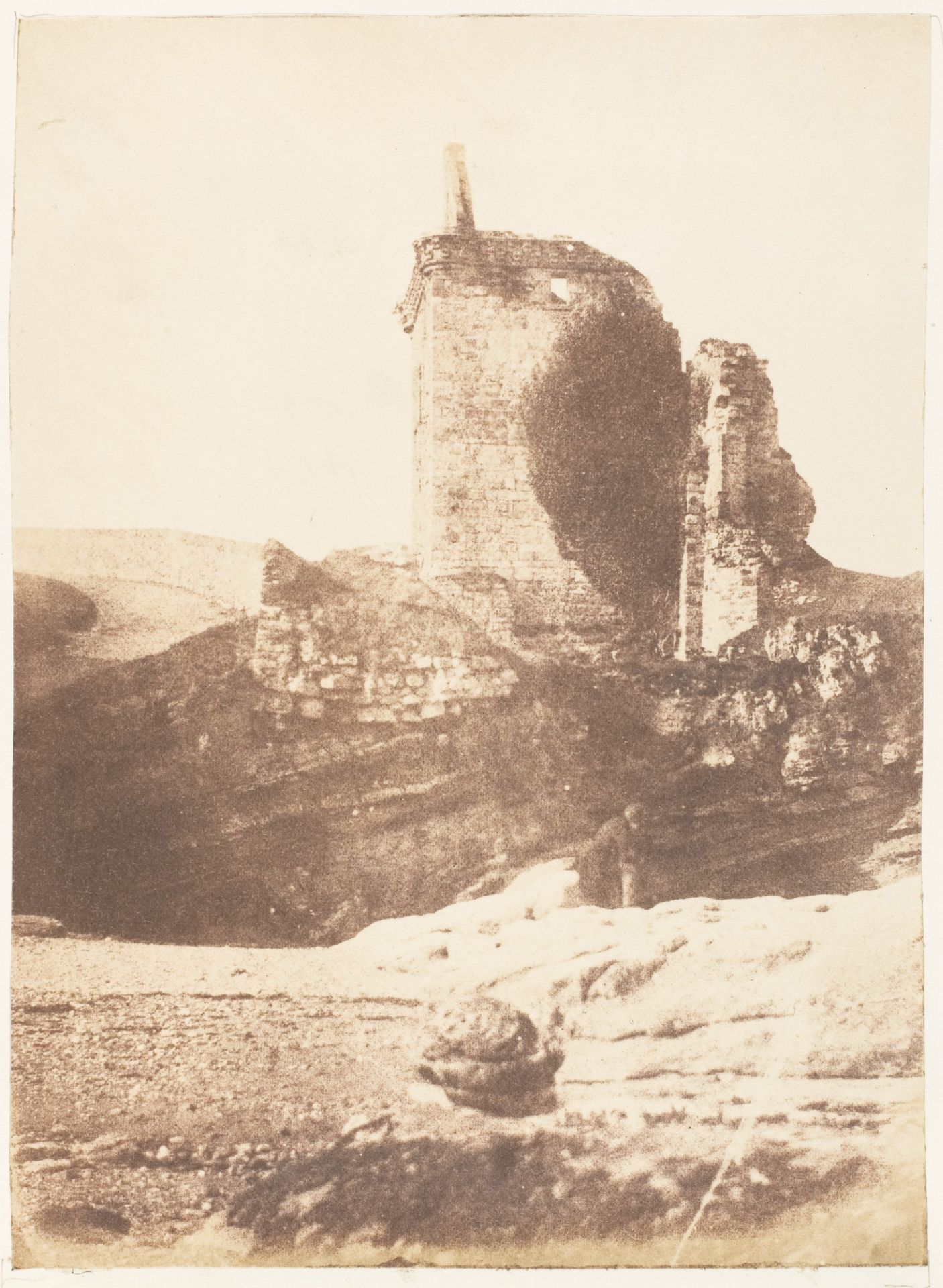 St. Andrews. The Fore Tower of the Castle by Hill and Adamson
