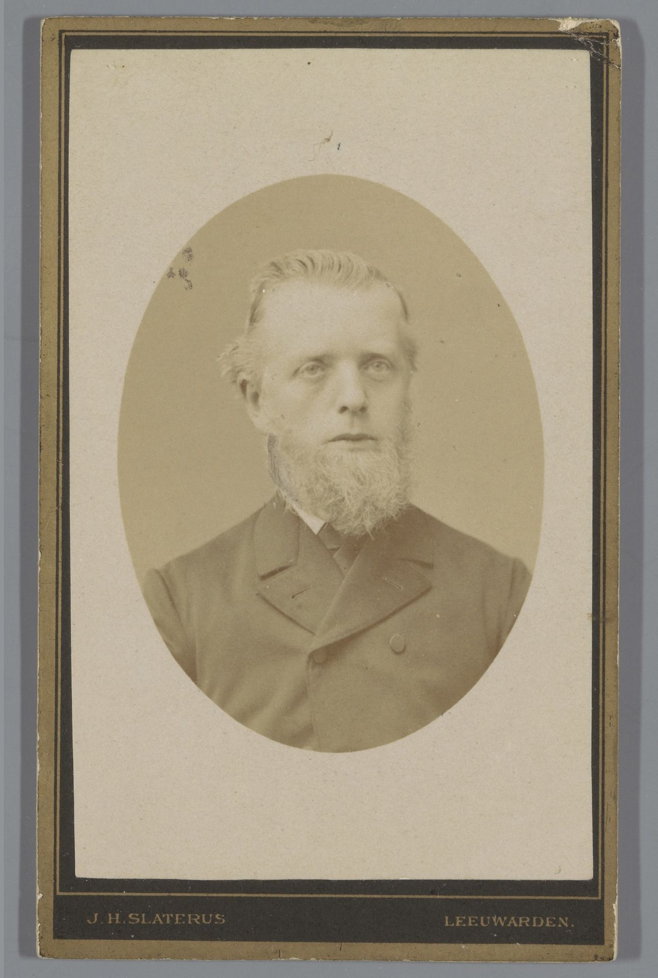 Portret van Arjen Bernhart Mulder by Idanus Hendrikus Slaterus