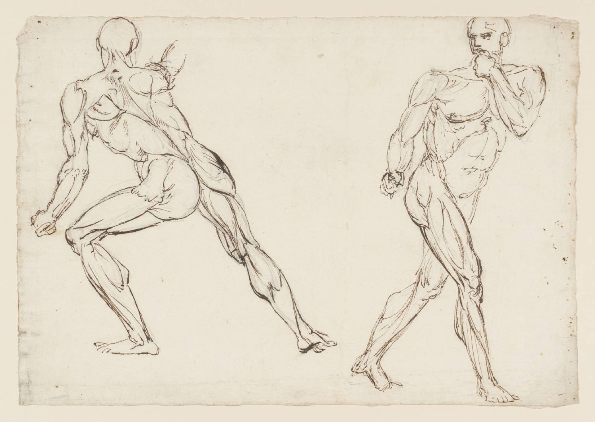 Two Ecorchés by John Hamilton Mortimer