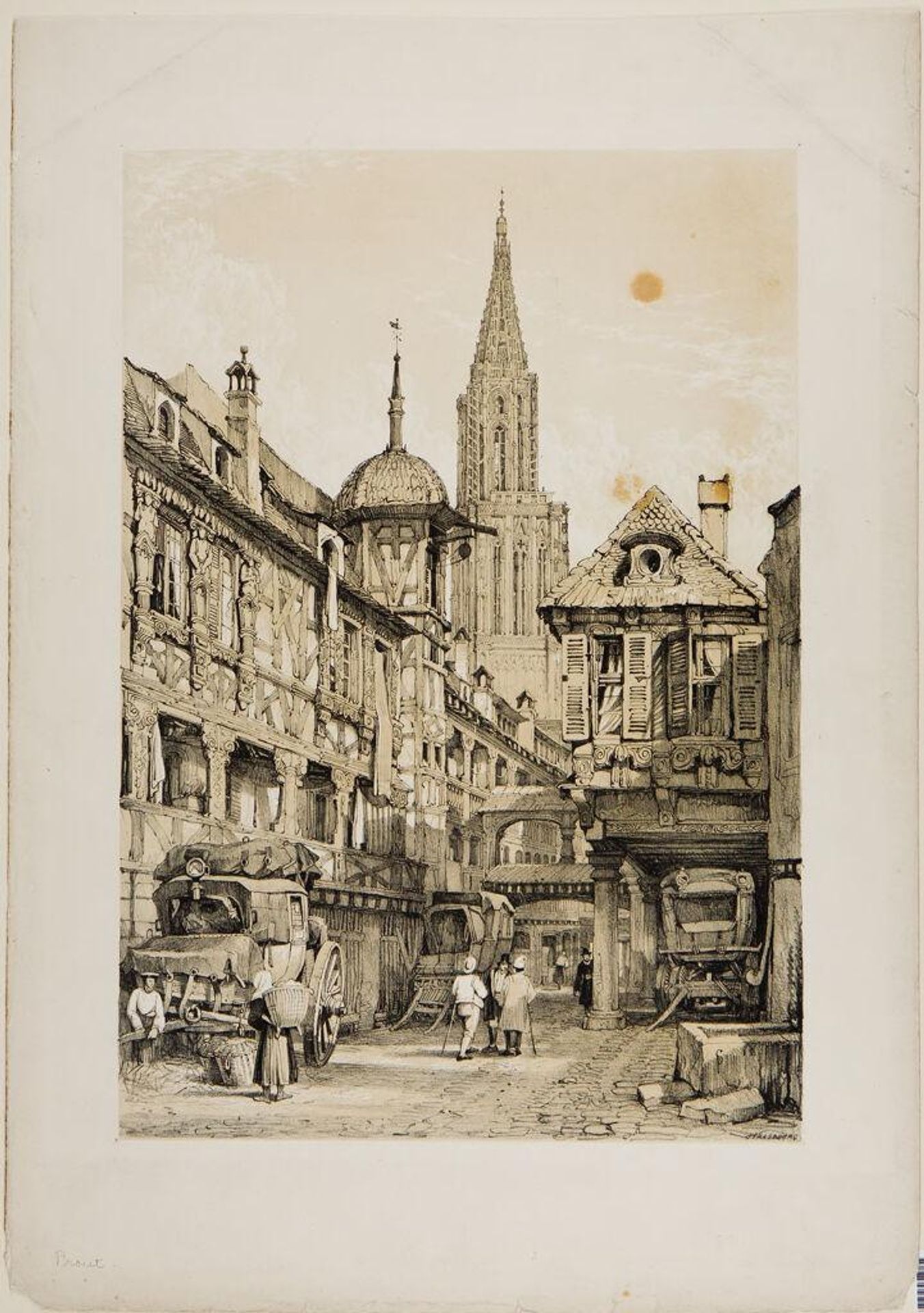 Strassburg by Samuel Prout